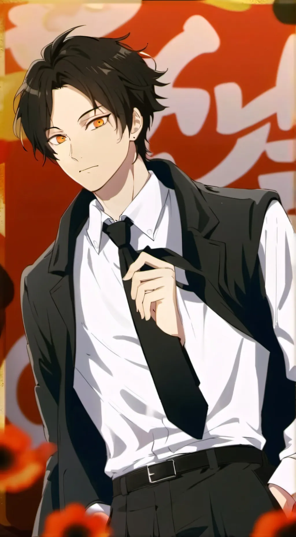 ai character: Suna  background