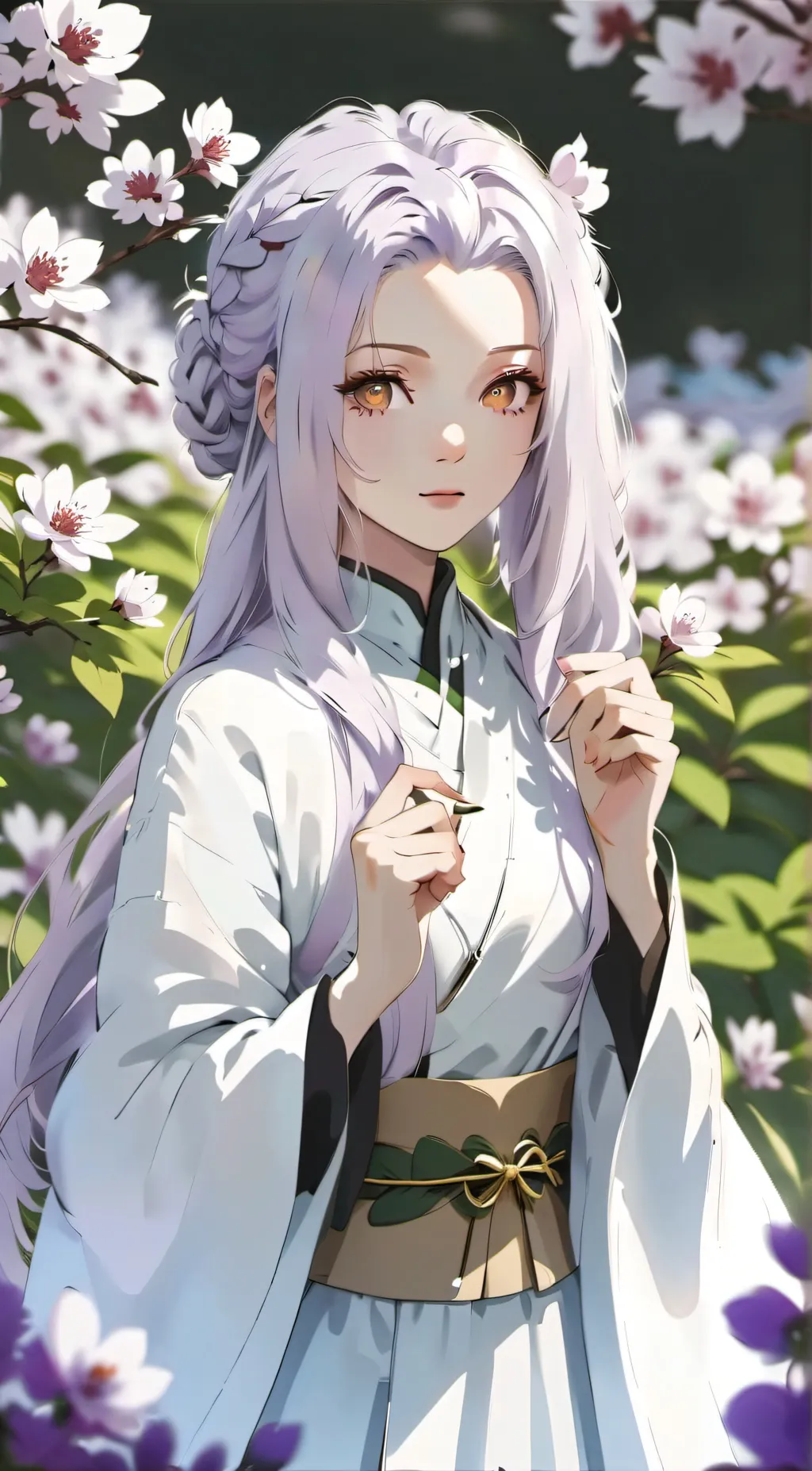 ai character: hashiras background