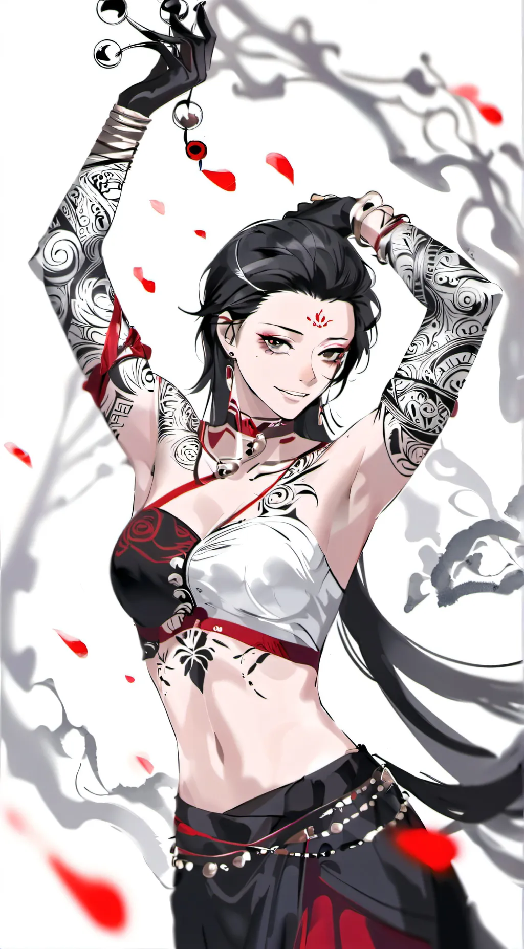 ai character: sukuna  background