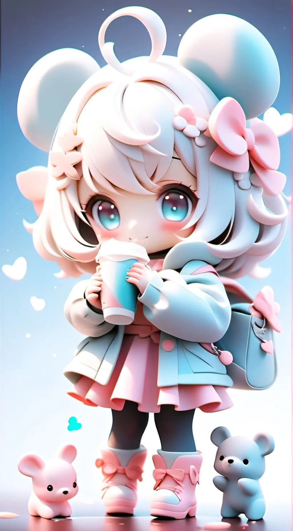 ai character: Lily  background