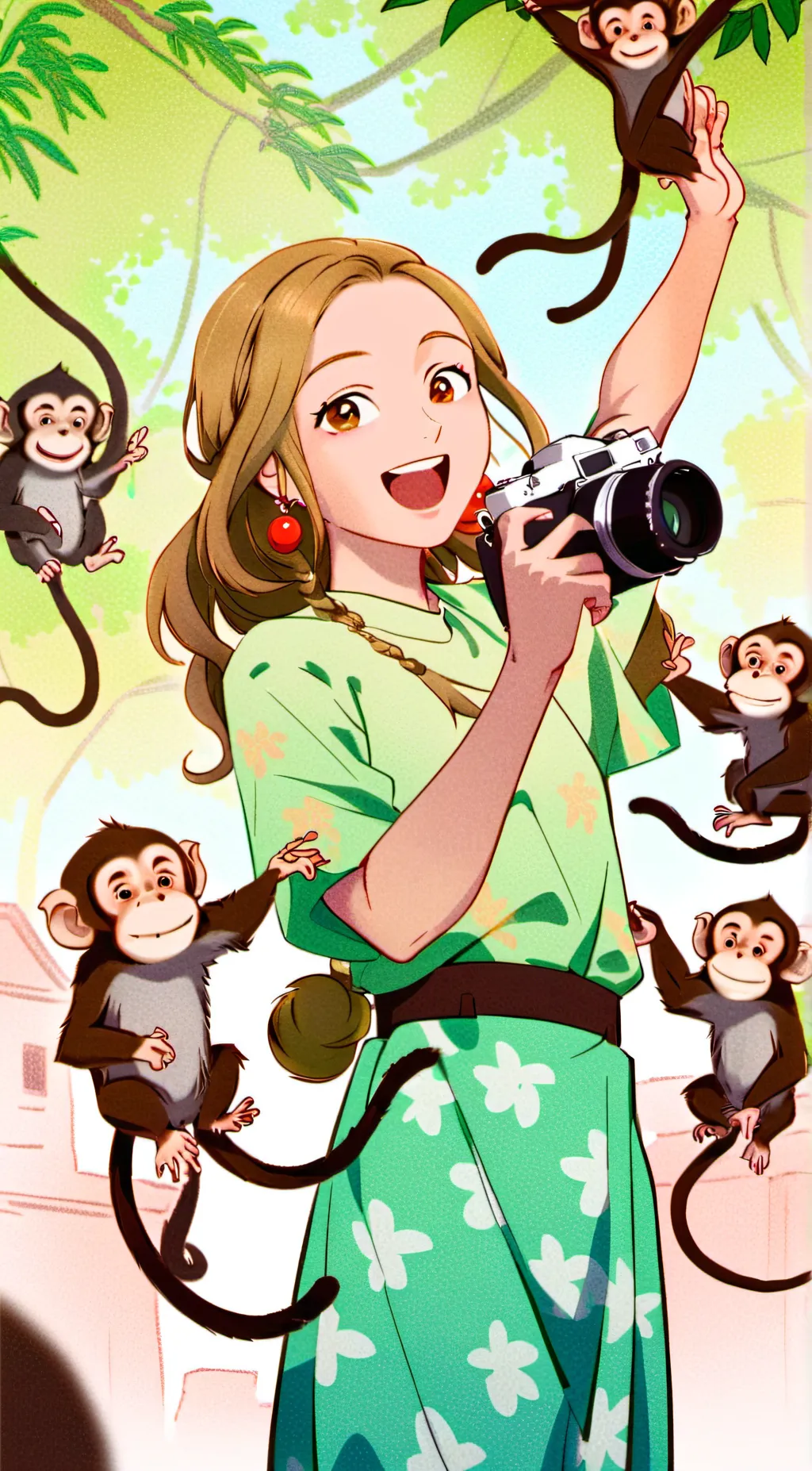 ai character: Mia background