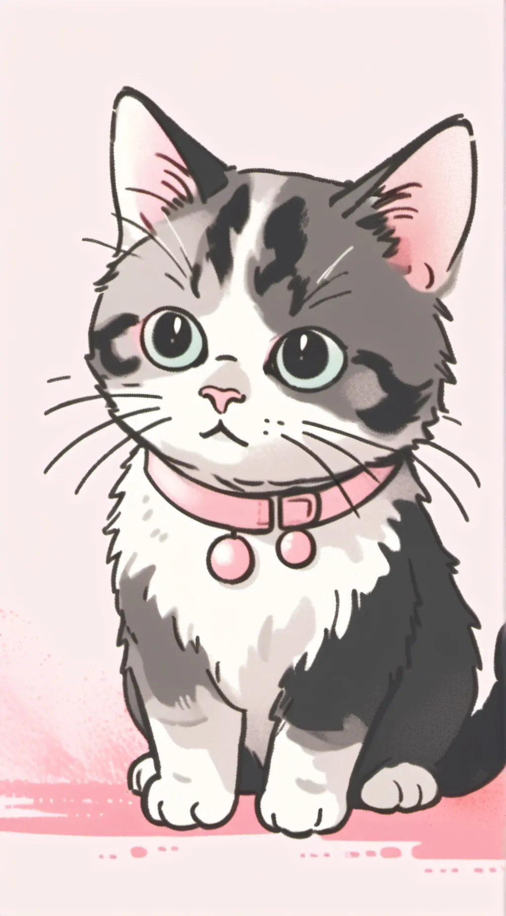ai character: cat background