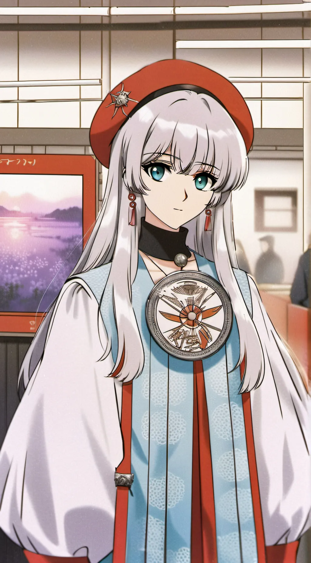 ai character: eva background