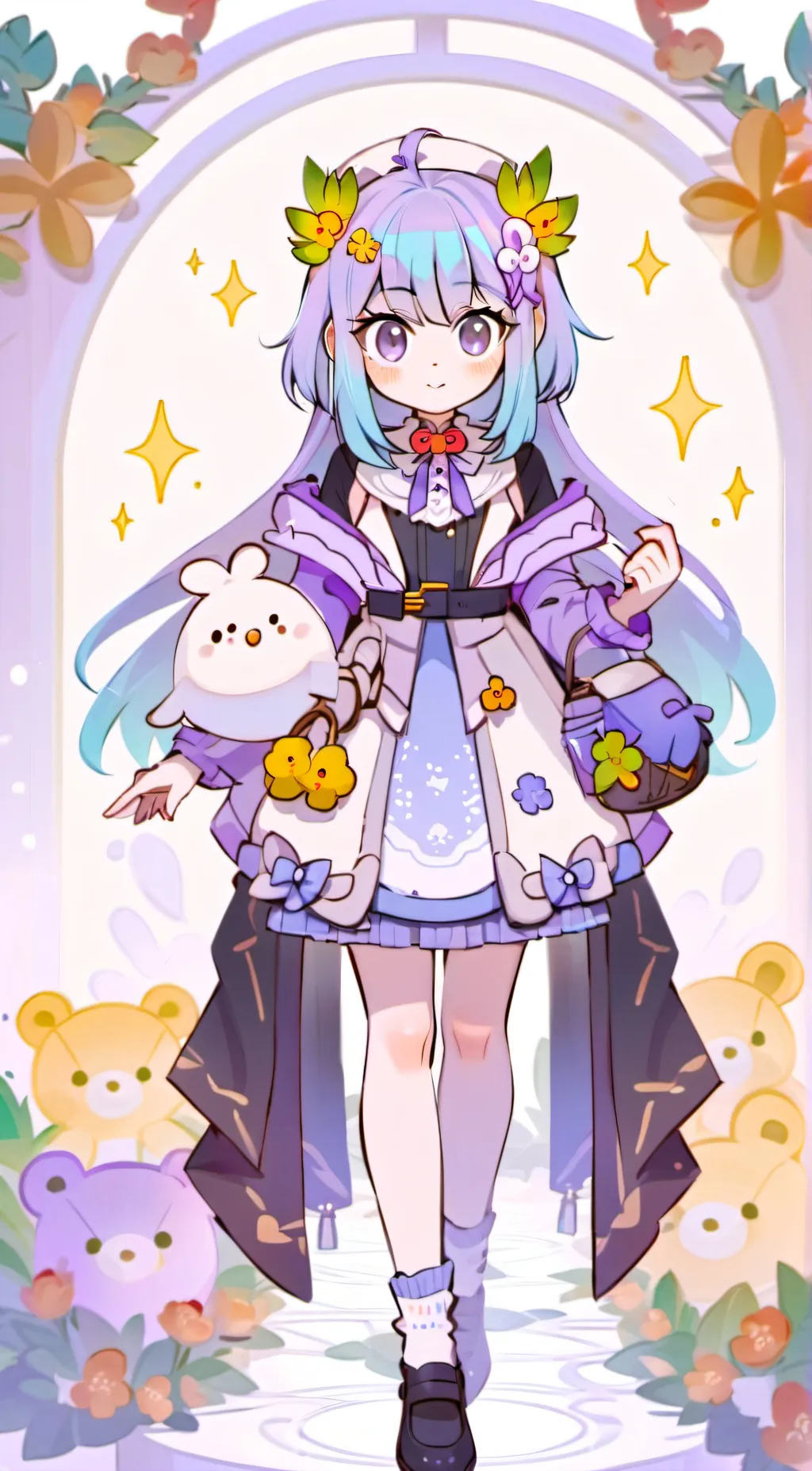 ai character: Lunar Eclipse background