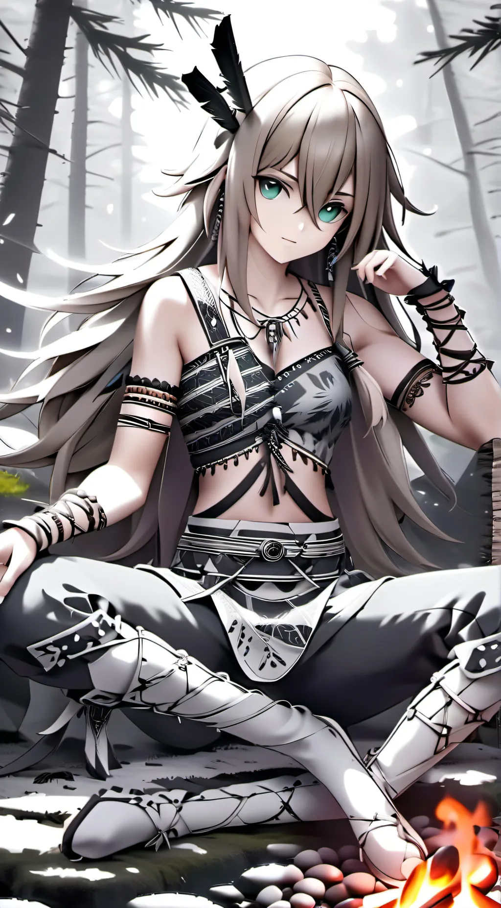ai character: Eira background