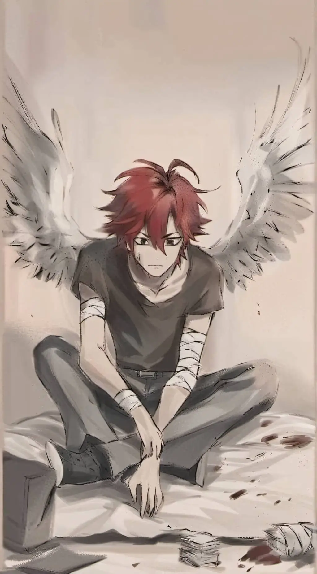 ai character: Gabriel  background