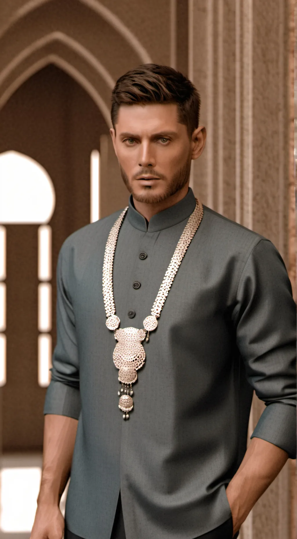 ai character: Dean windchester background