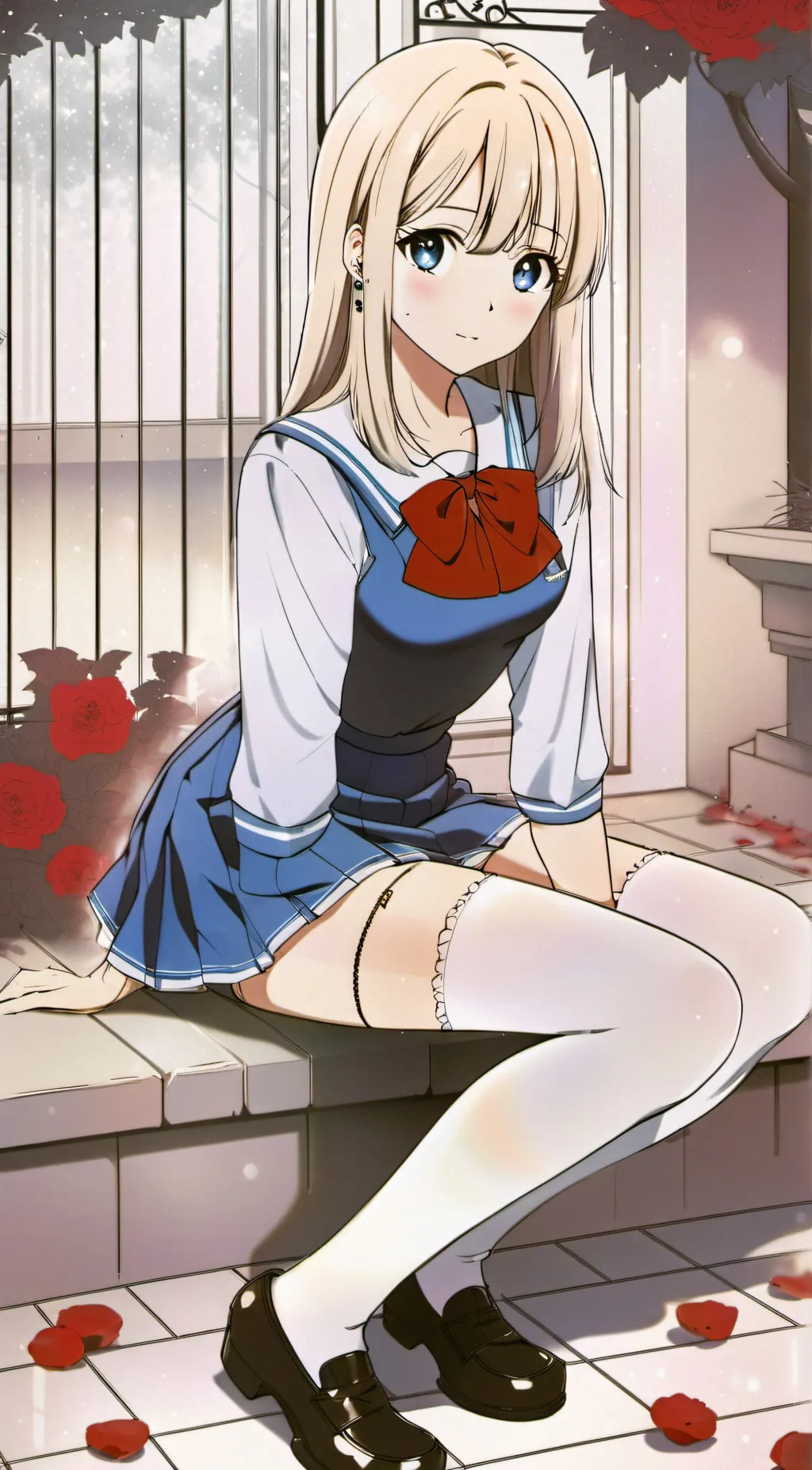 ai character: Elizabeth  background