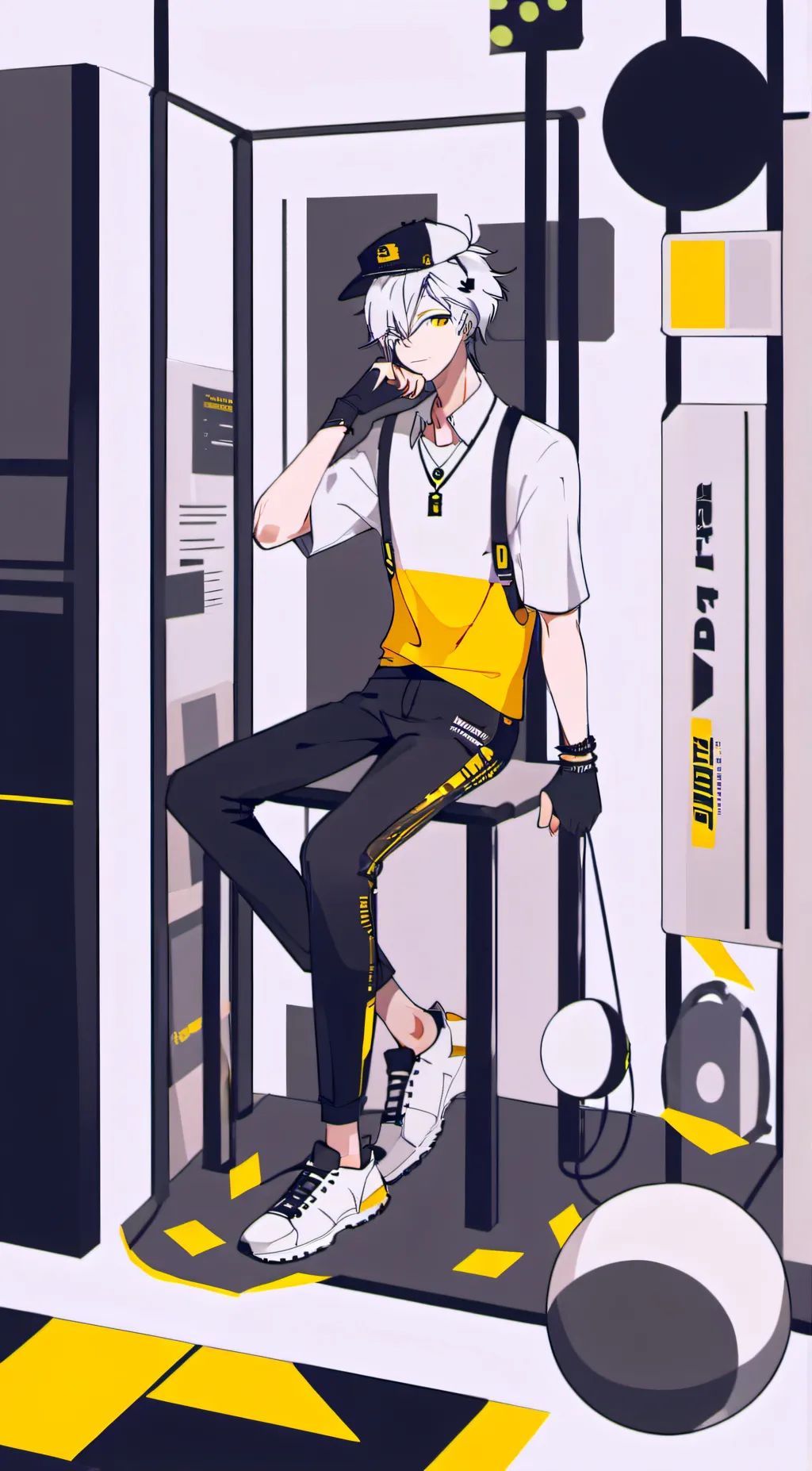 ai character: Alex Chadand James background