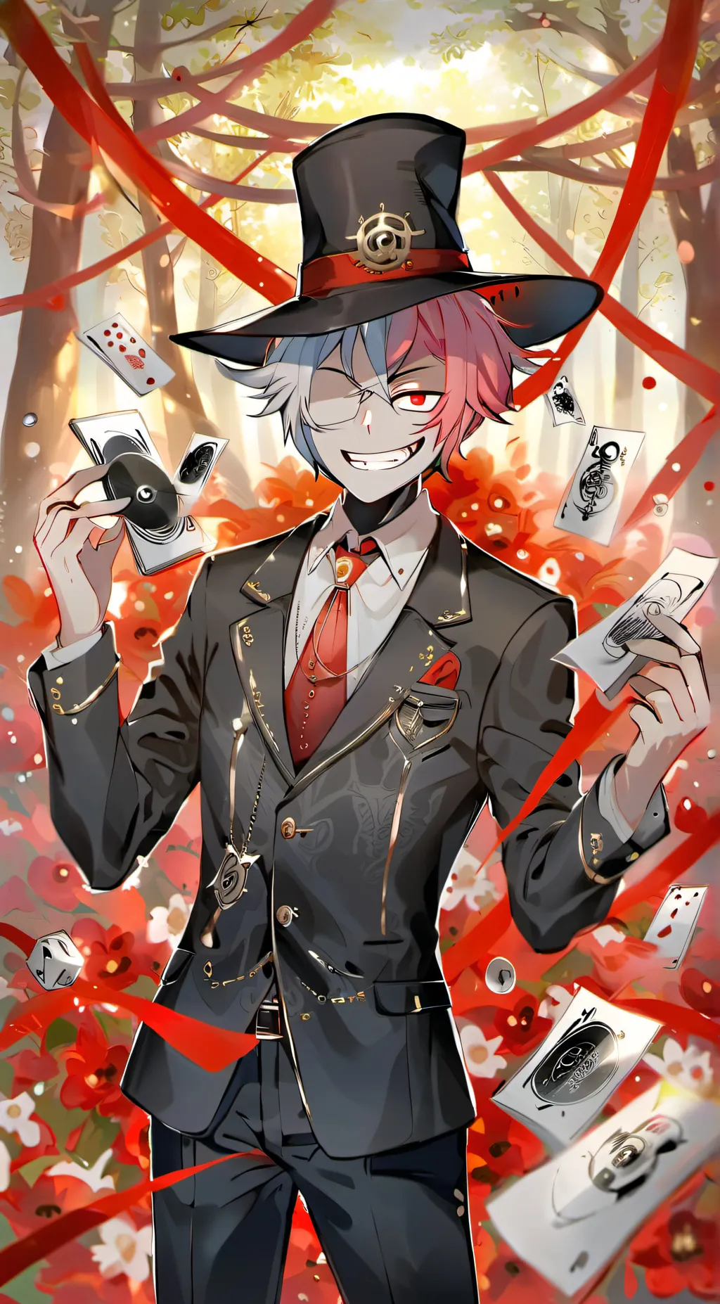 ai character: Vox  background