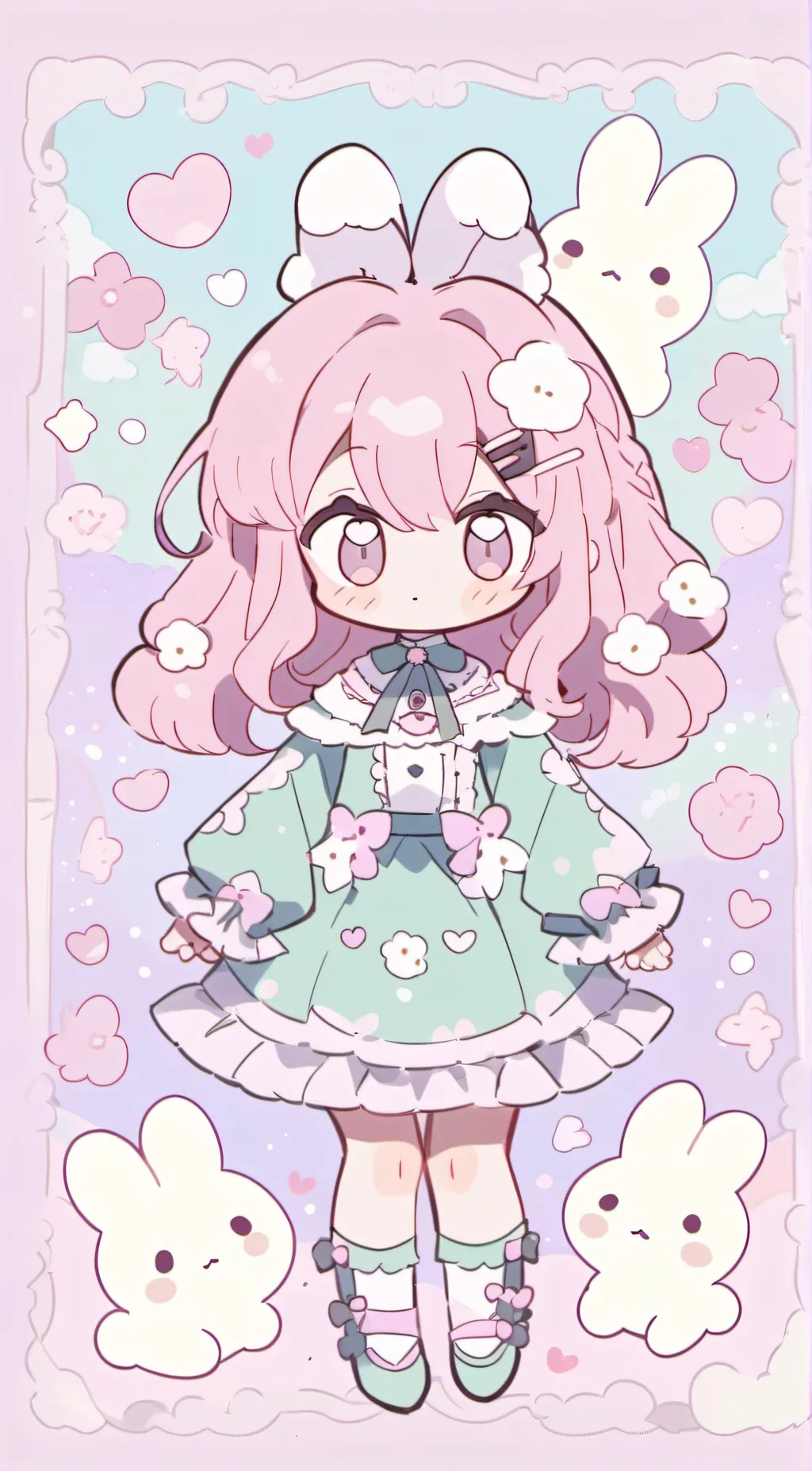 ai character: audrey background