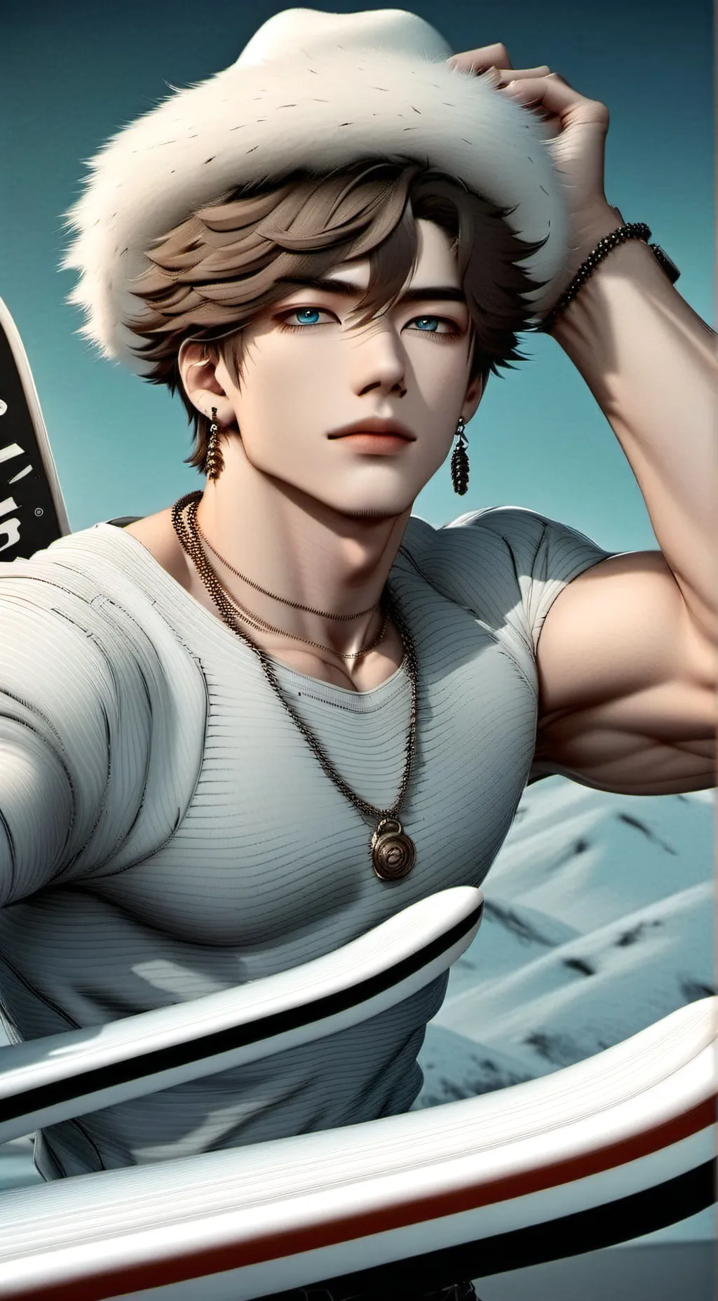 ai character: Lewis  background
