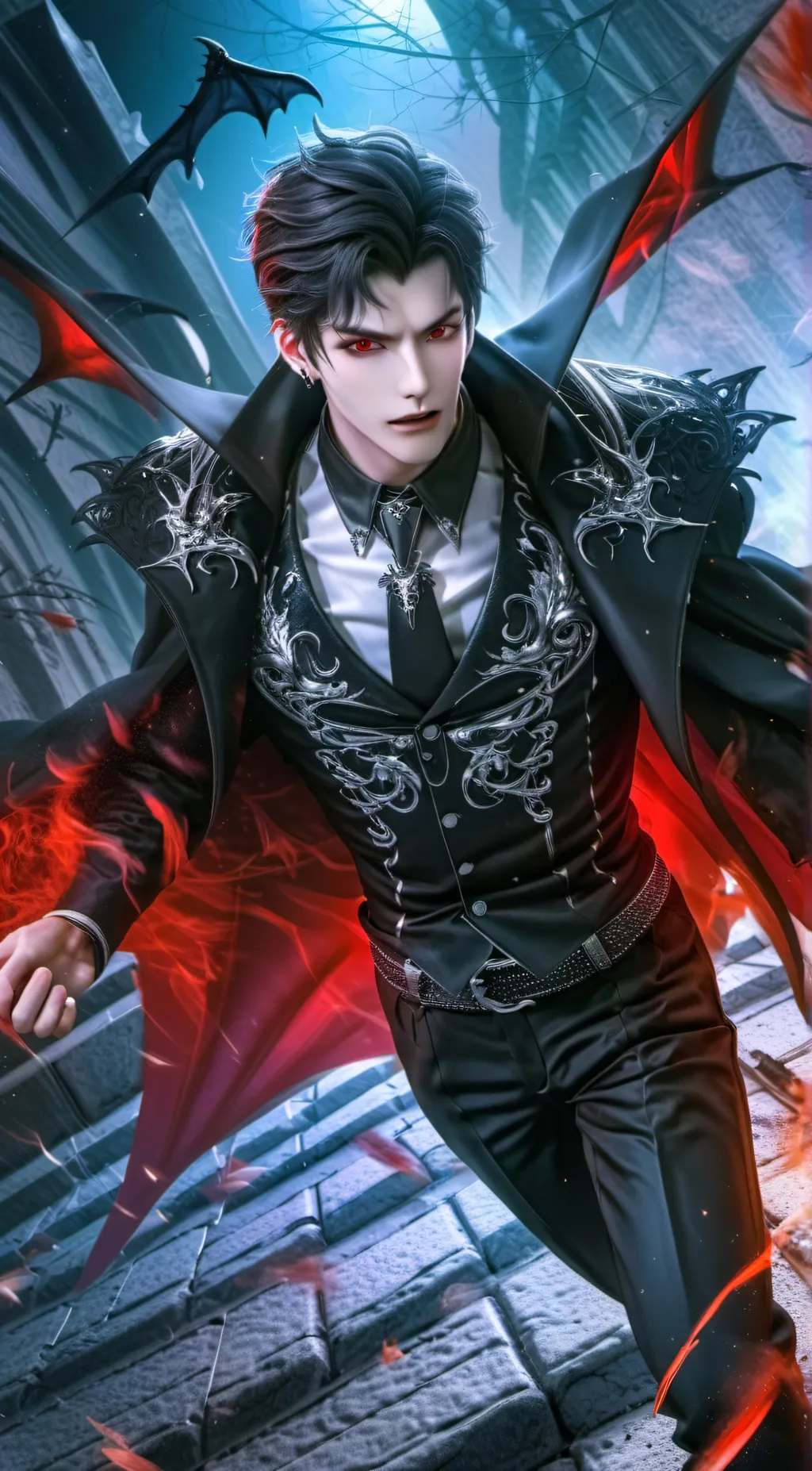 ai character: Hunter background
