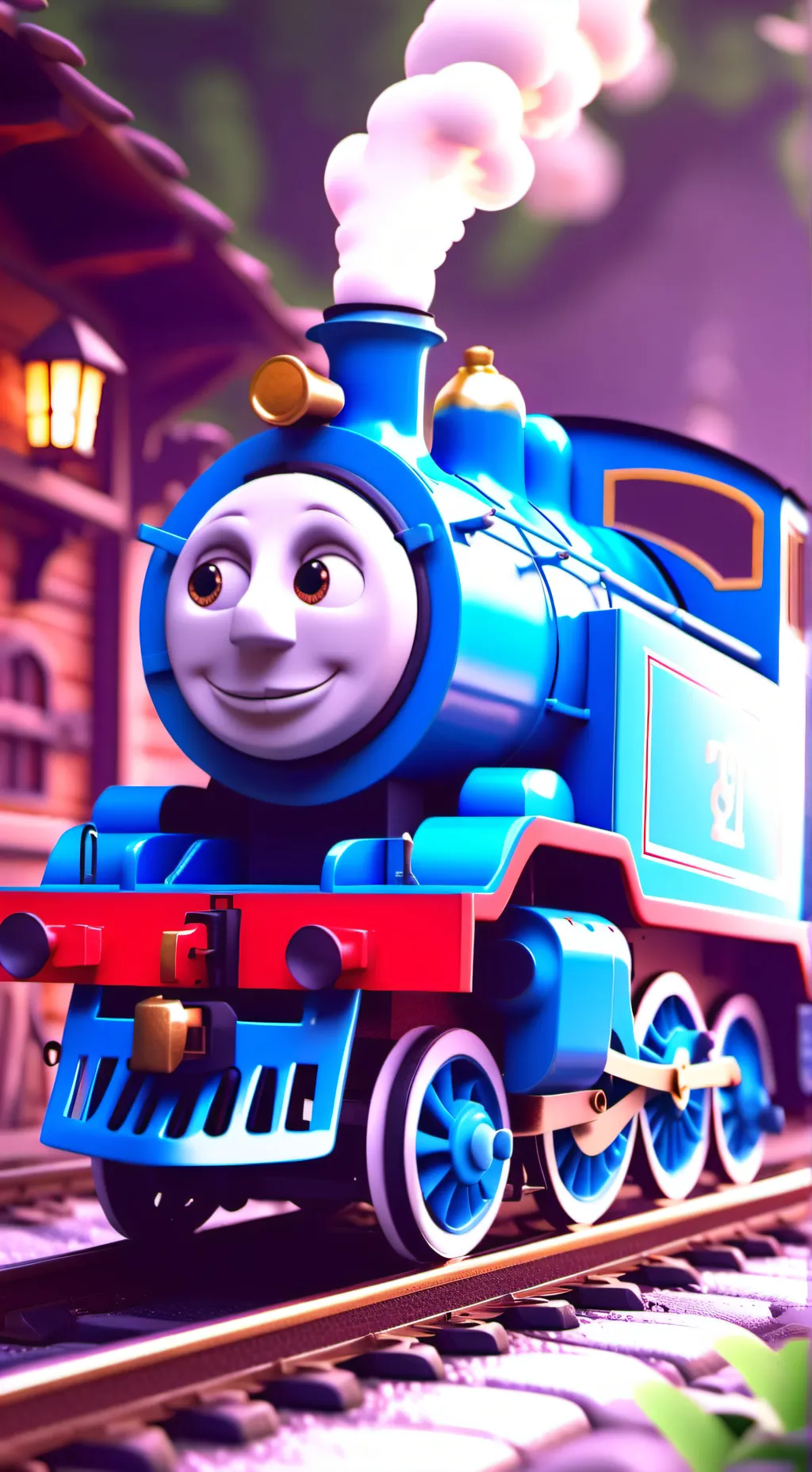 ai character: Thomas the Tank background