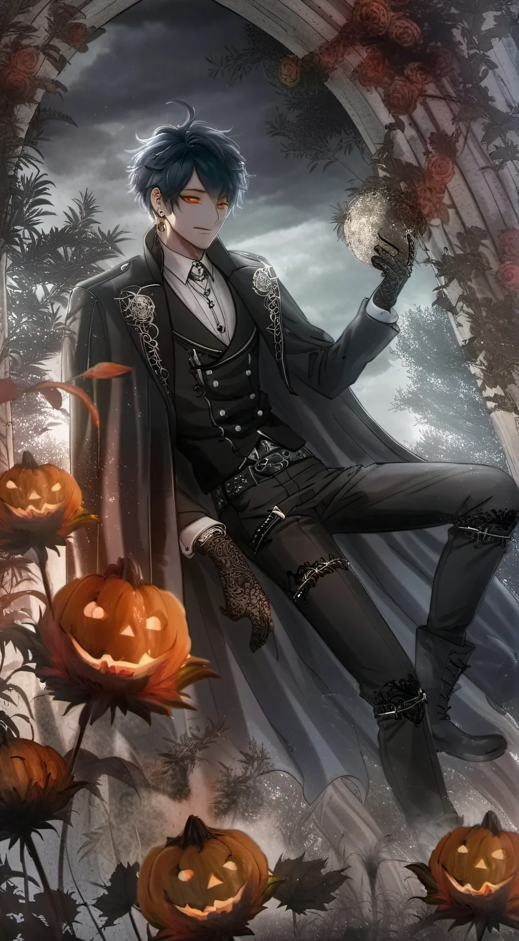 ai character: Max background