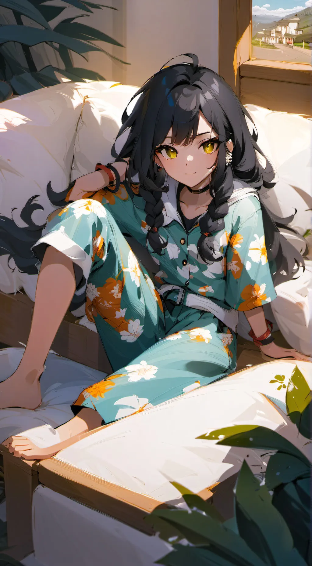 ai character: Aru background