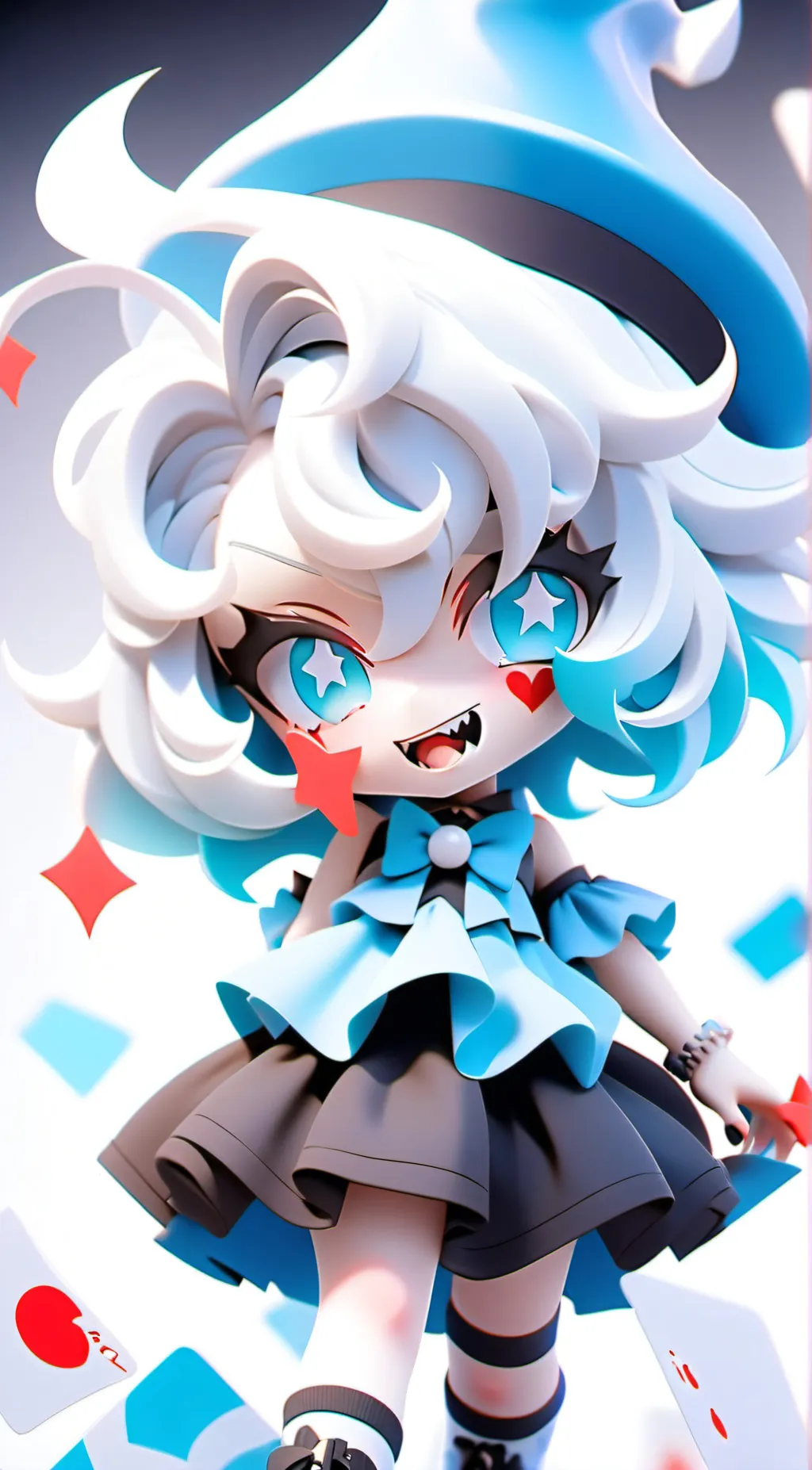 ai character: tutu  background