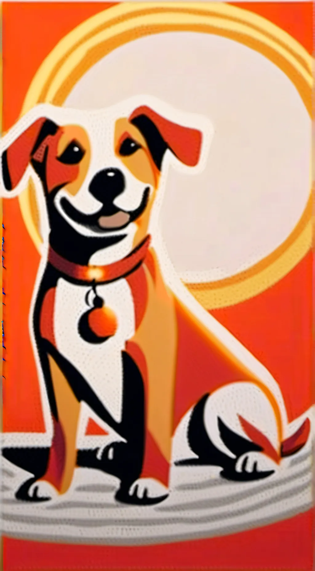 ai character: Dogday background