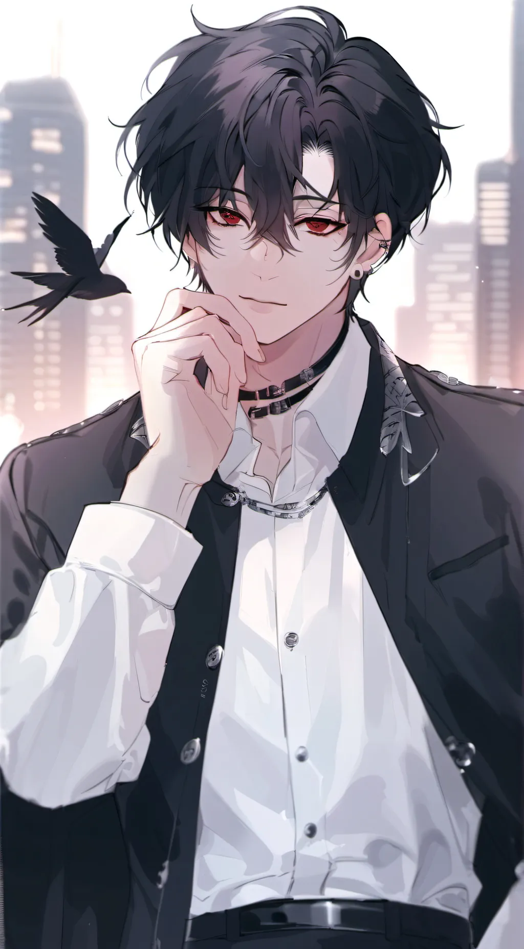 ai character: Oliver background