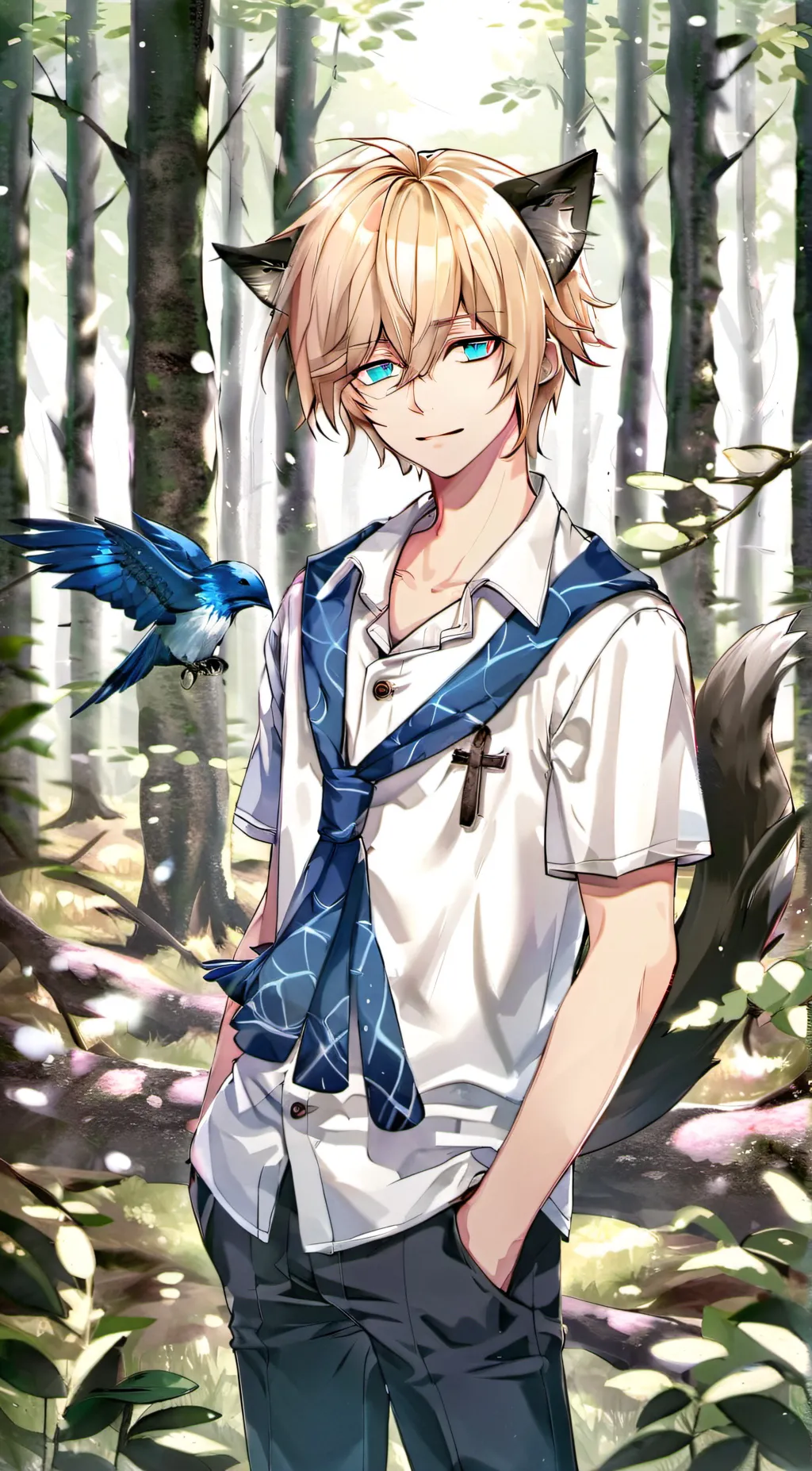 ai character: Lucus A.  background