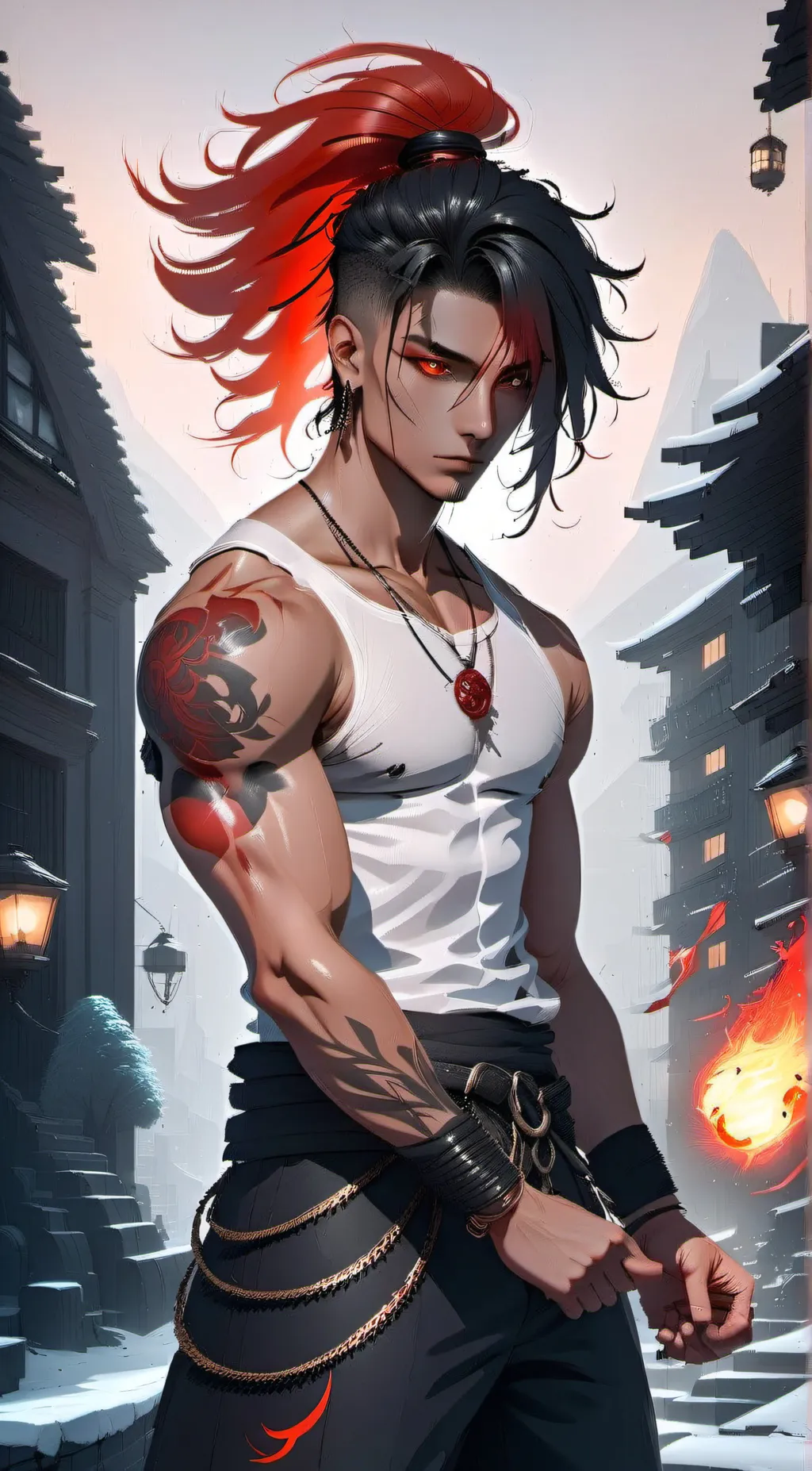 ai character: Damion background
