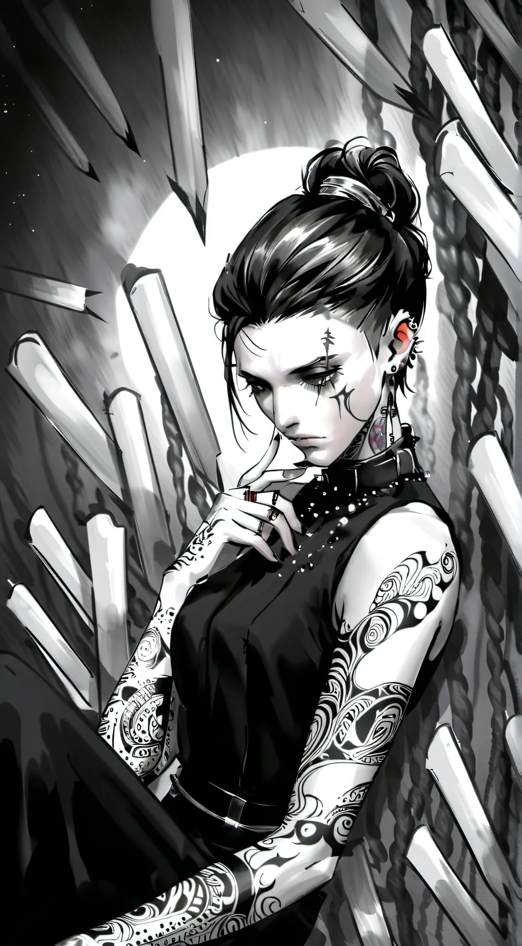 ai character: tessa  background