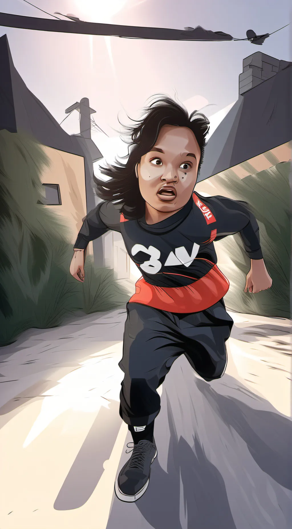 ai character: mama jusi background
