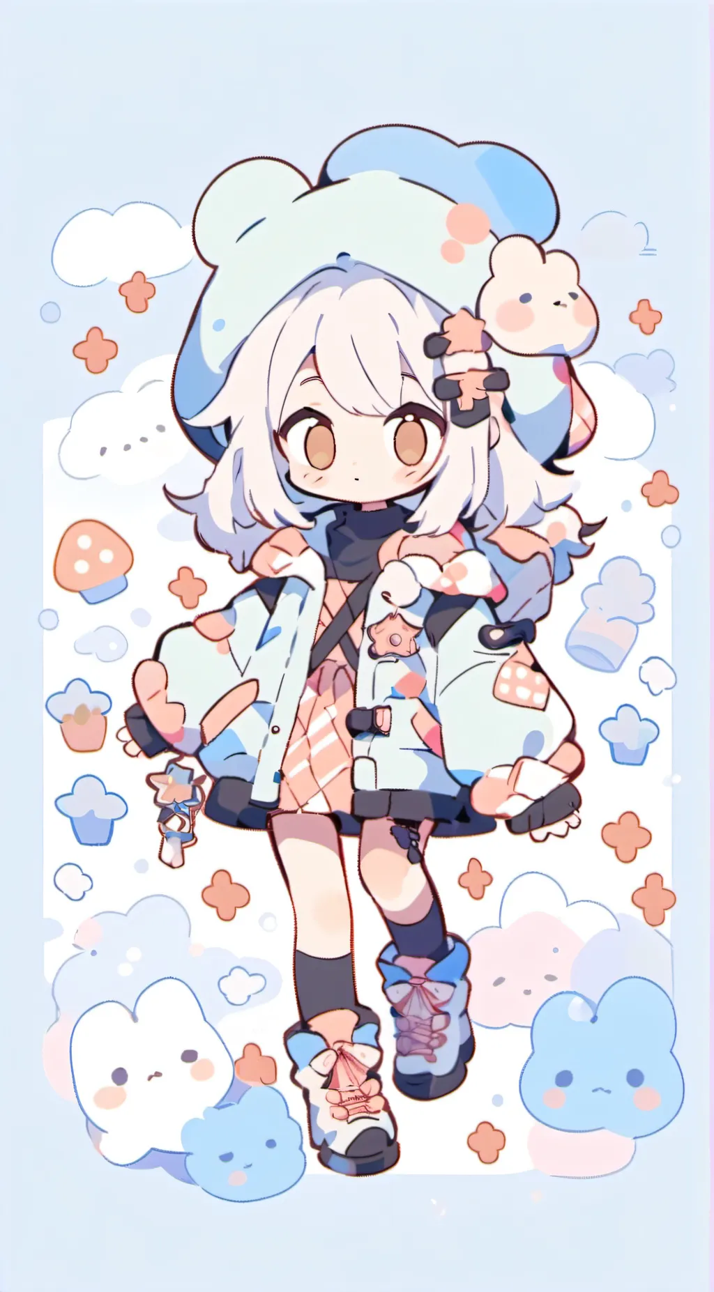 ai character: Maya  background