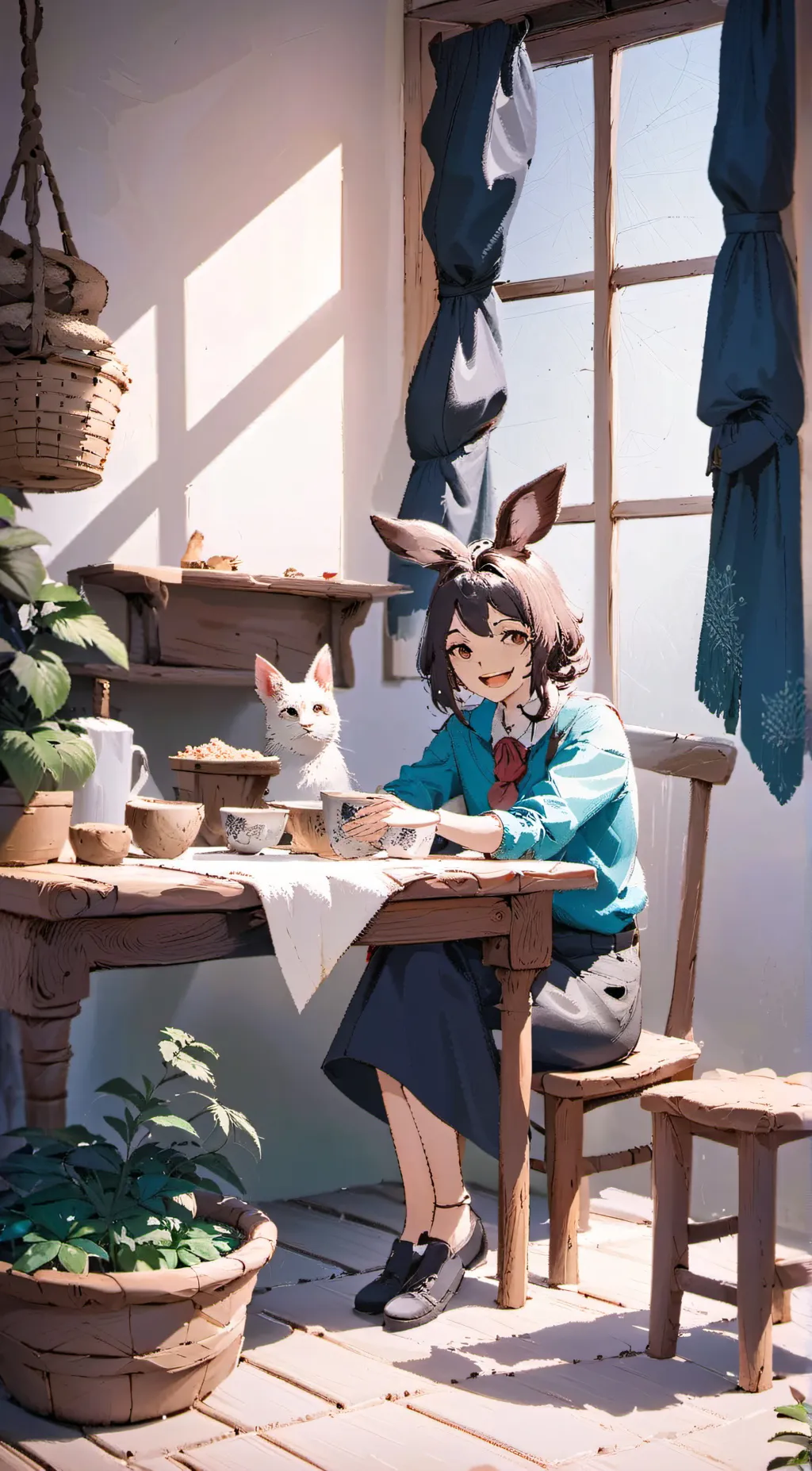 ai character: maria remake background