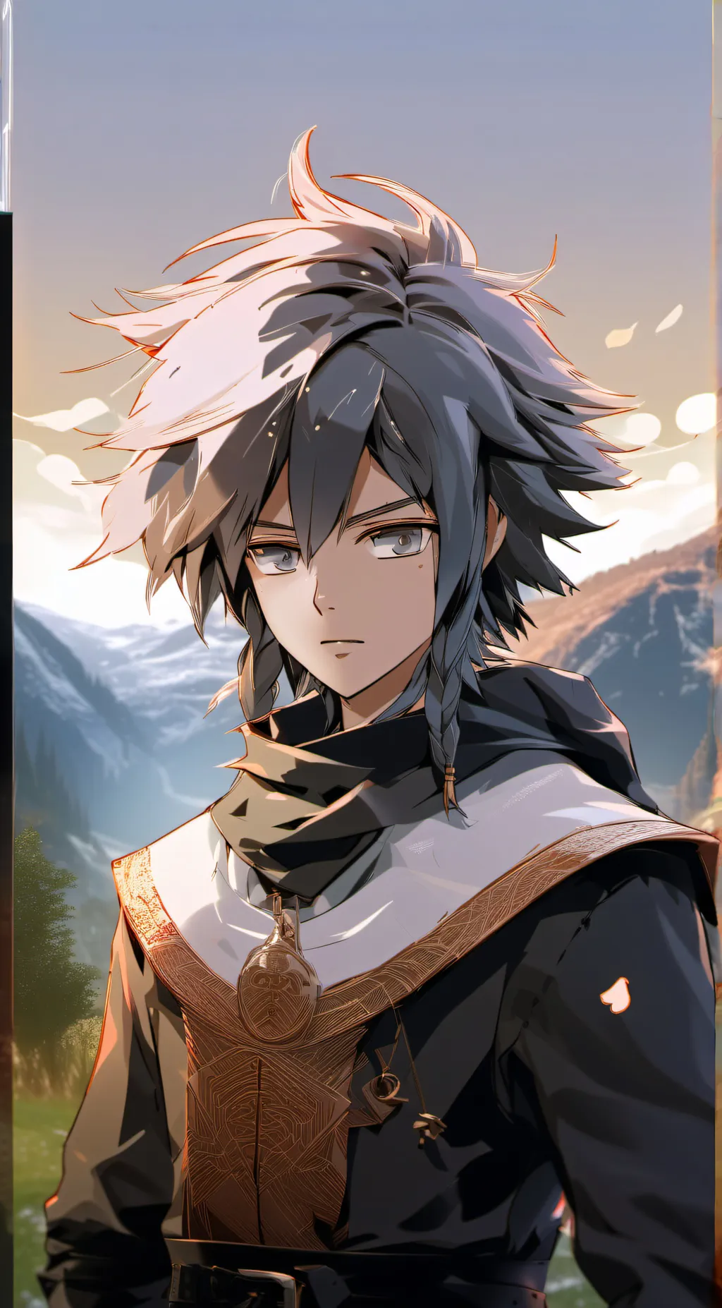 ai character: giyuu tomioka background