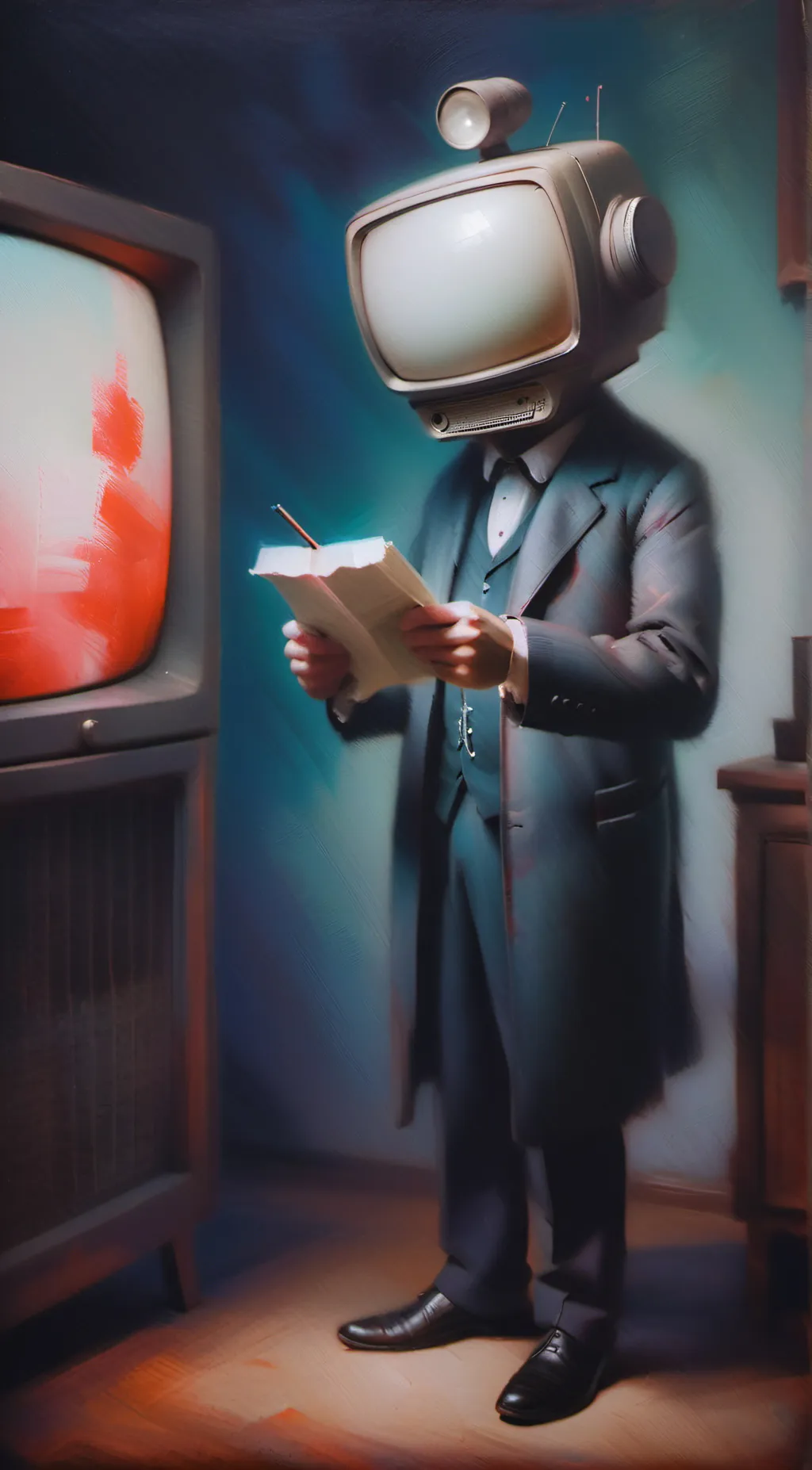 ai character: Mr puzzles  background