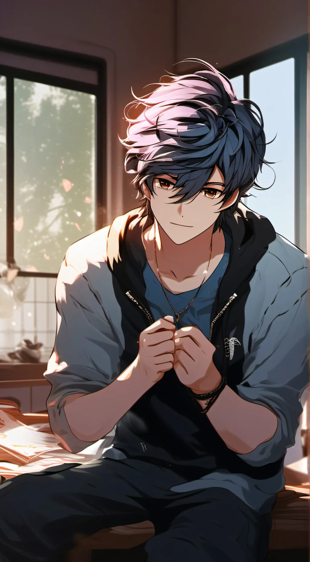 ai character: Ethan background