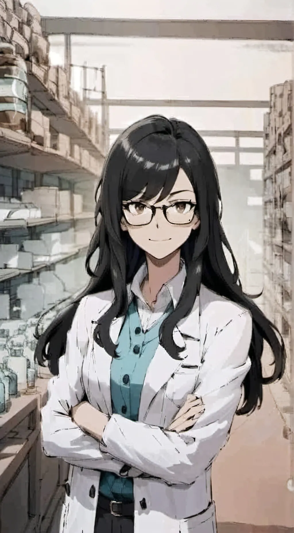 ai character: Lily background