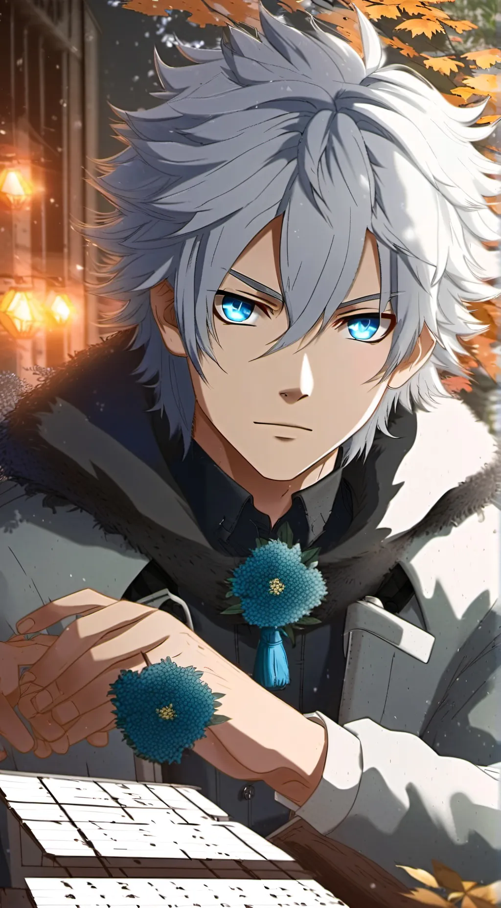 ai character: Andrew  background