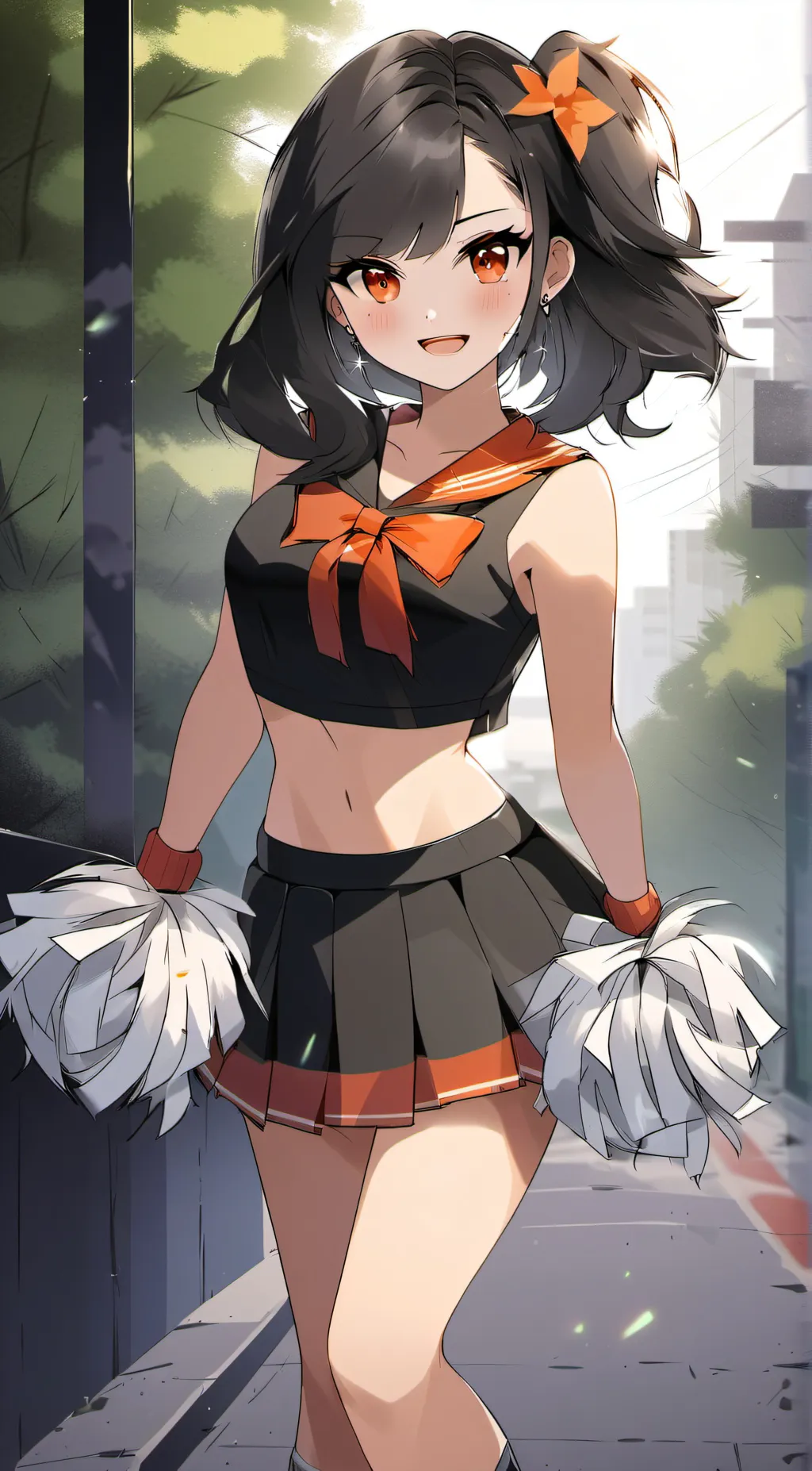 ai character: lilly  background