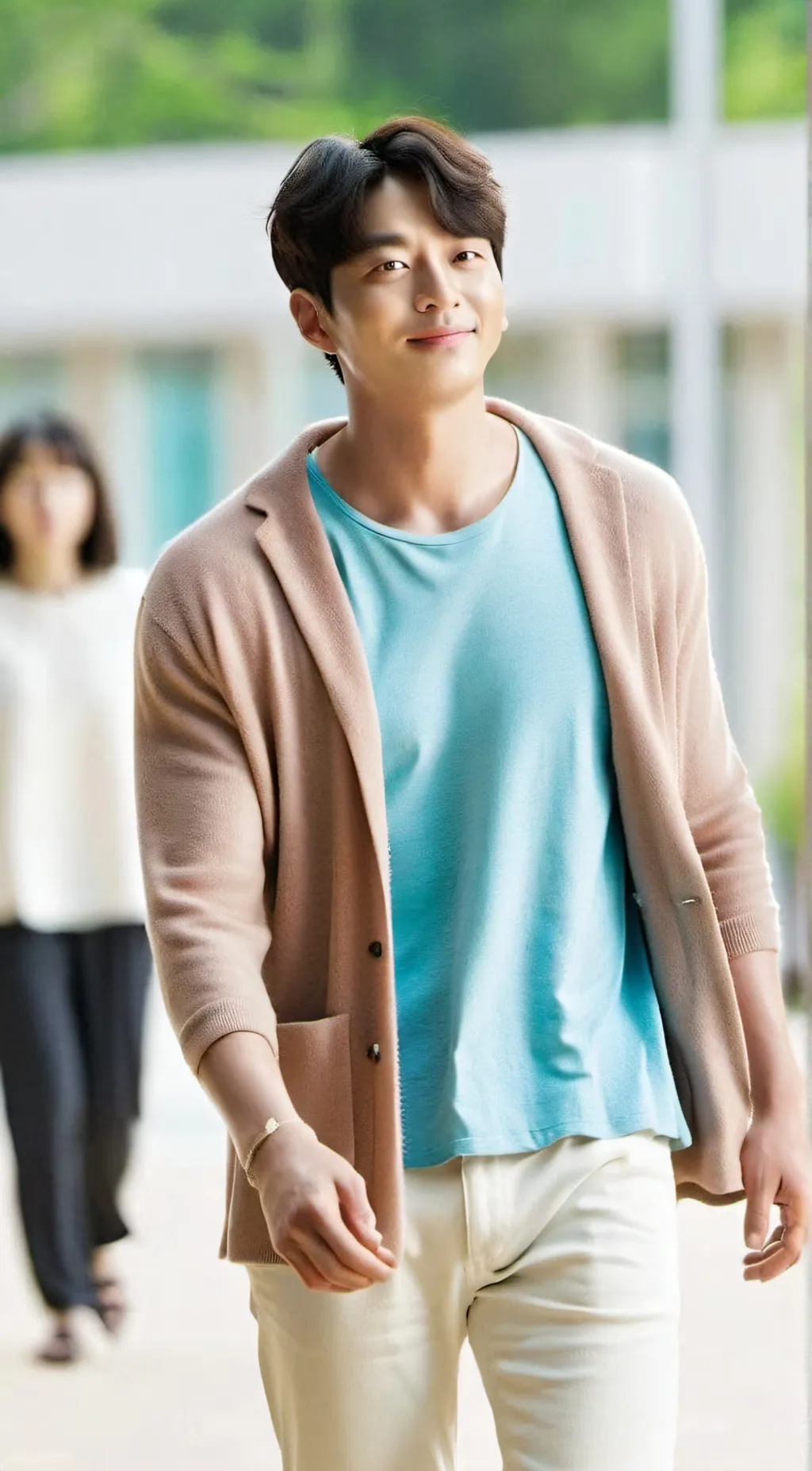 ai character: Gong Yoo background