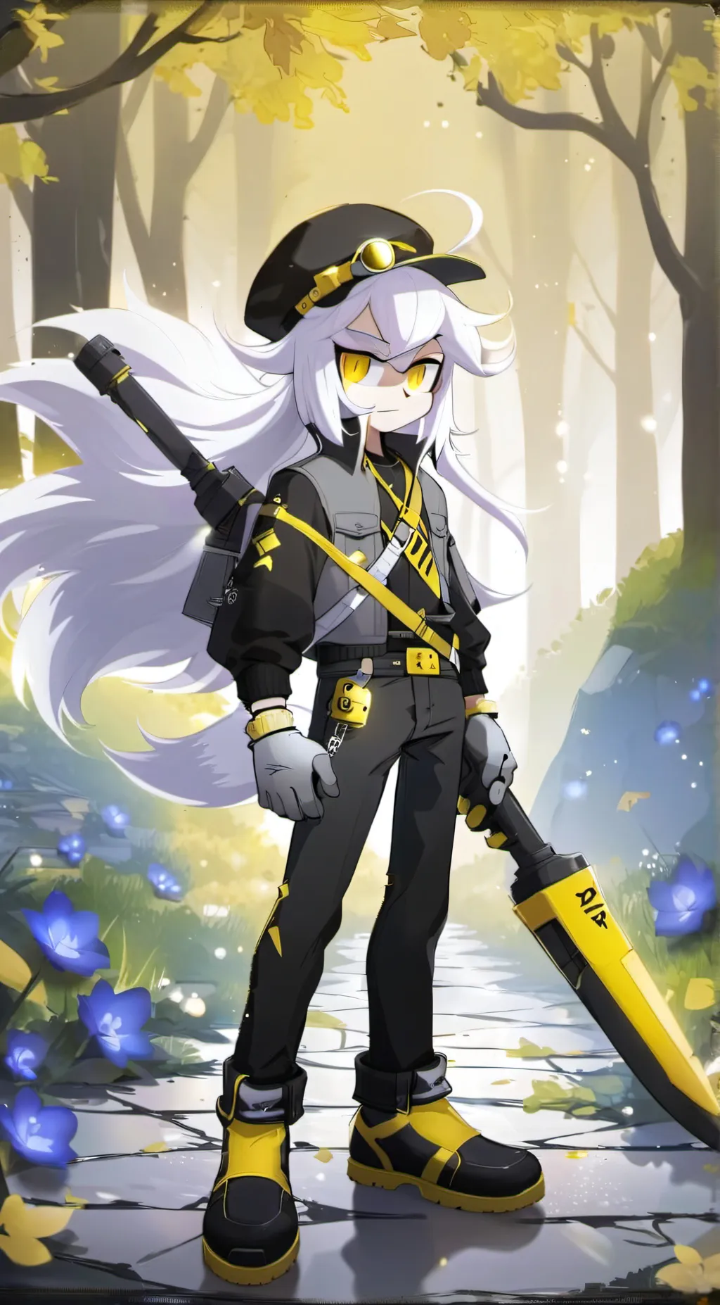 ai character: MD x  Sonic background