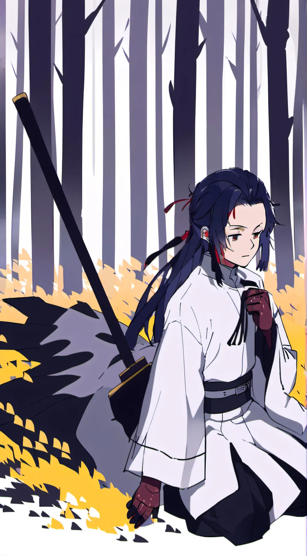 ai character: HASHIRAS background