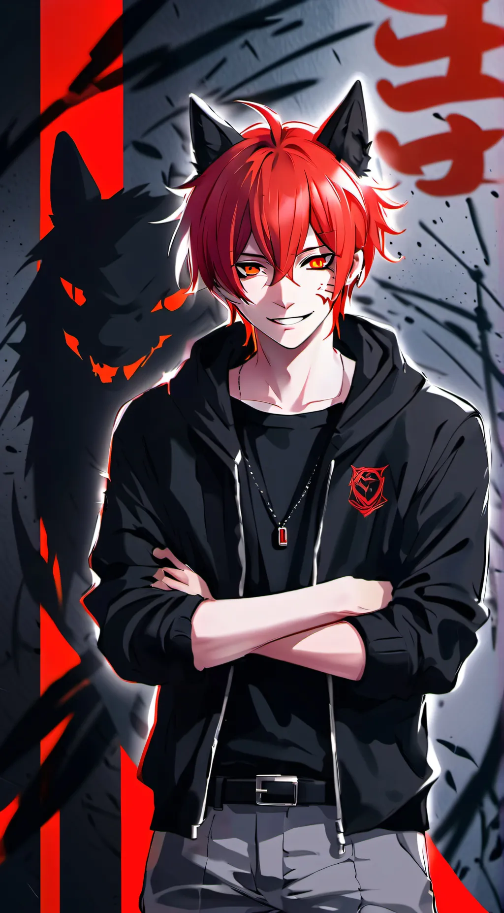 ai character: Max background