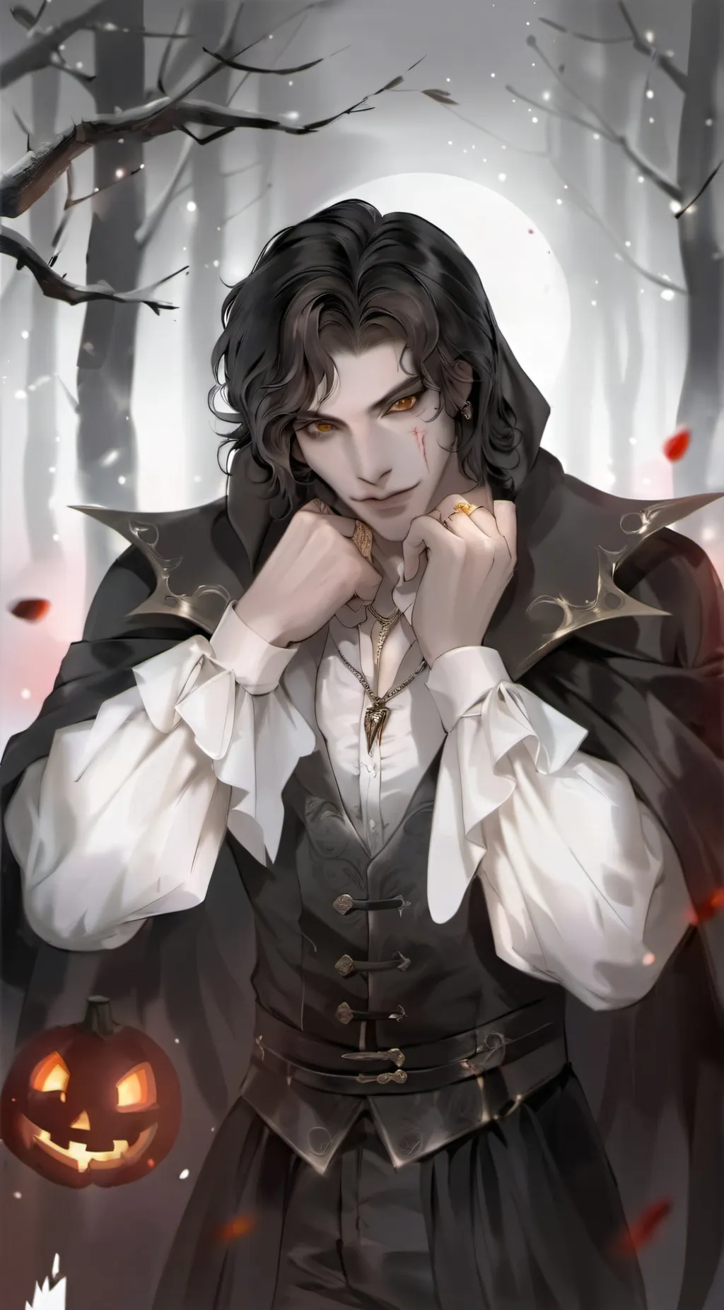 ai character: Kai Lewiston  background