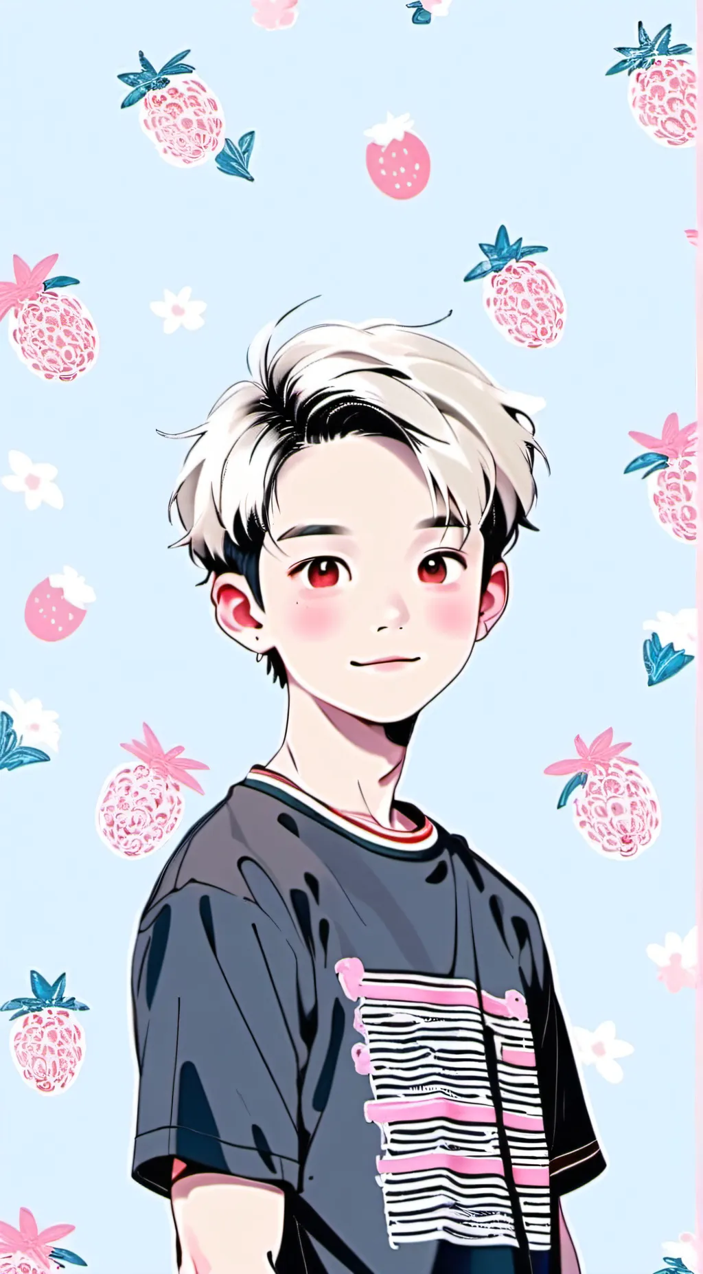 ai character: katsuki bakugo background