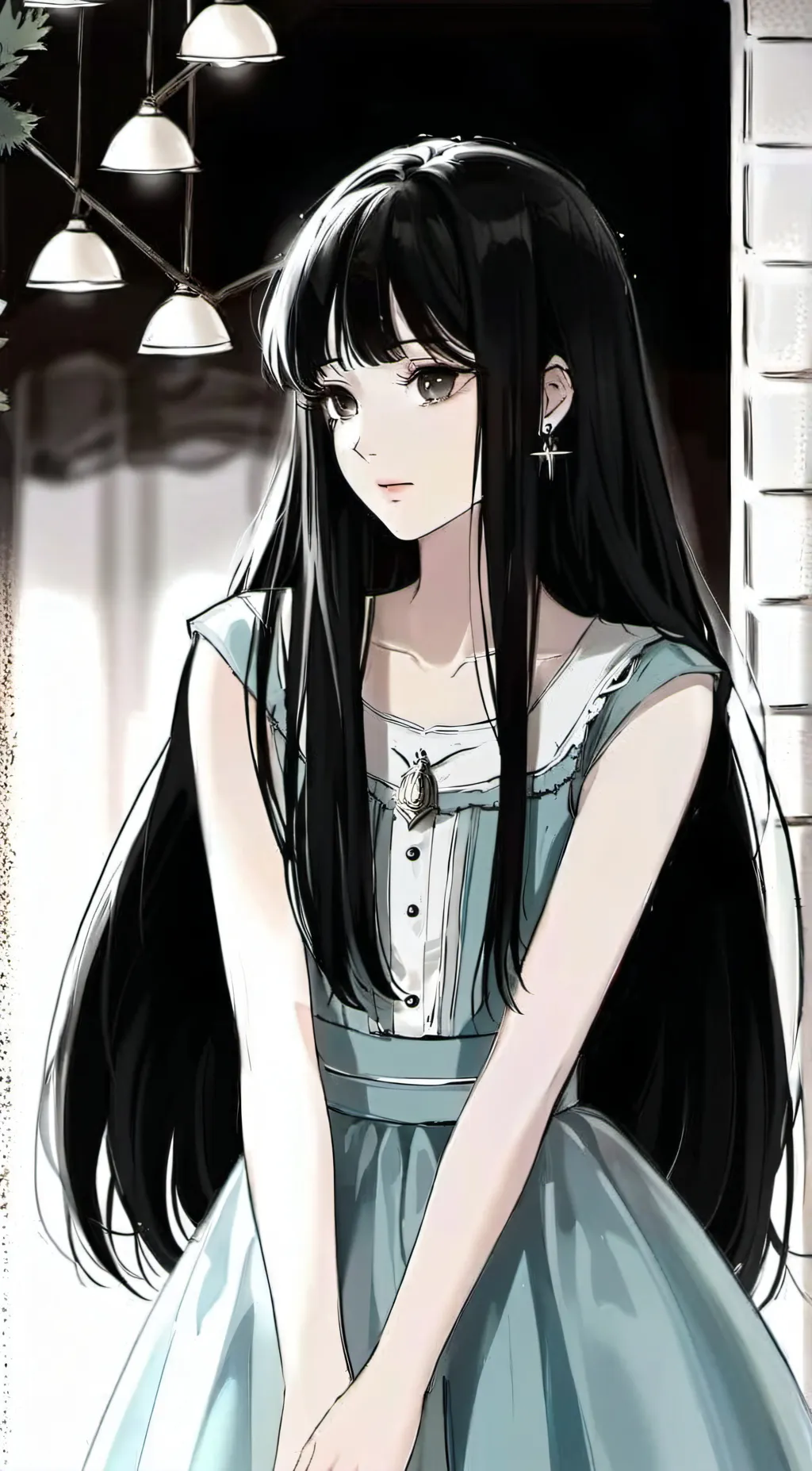 ai character: alza  background