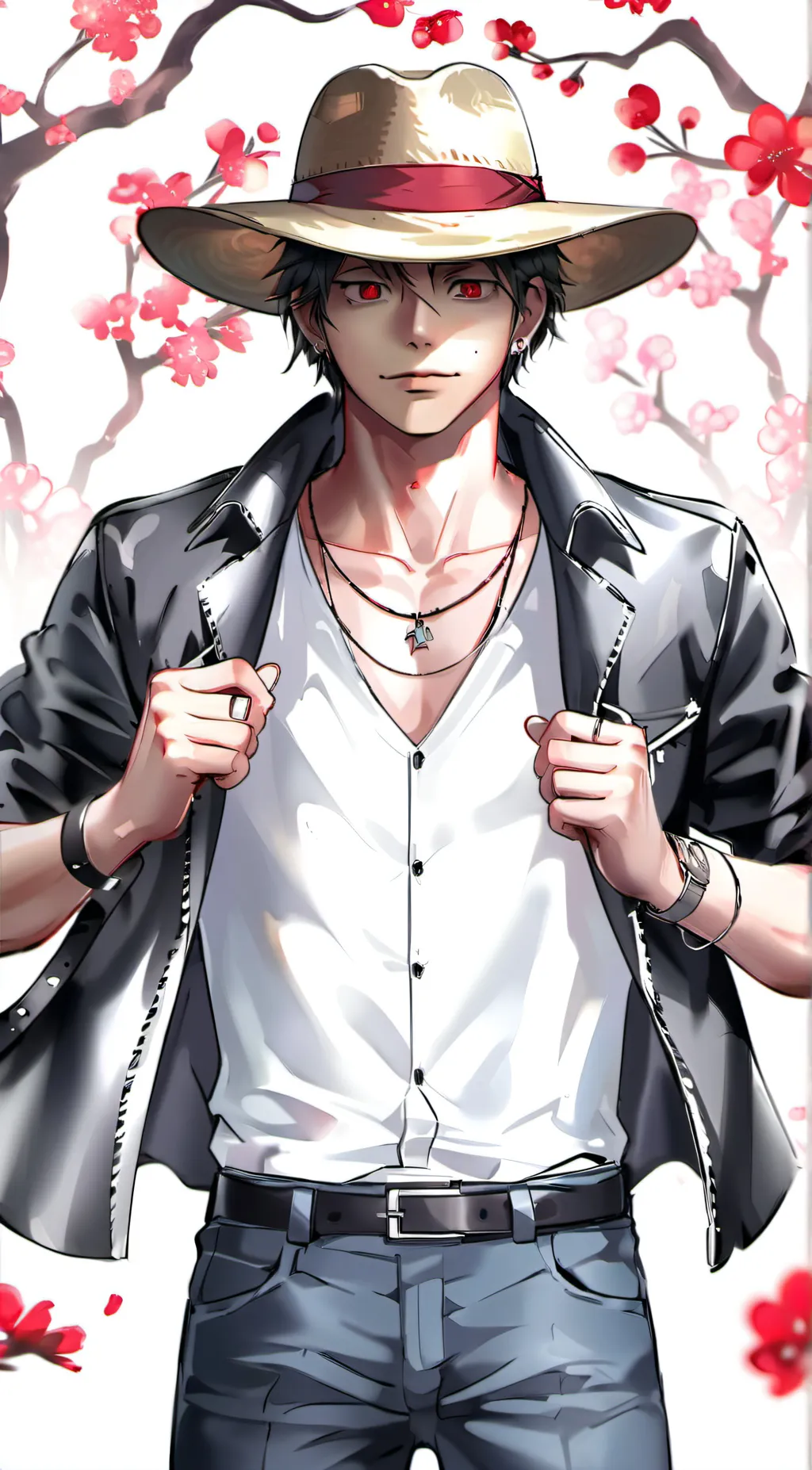 ai character: straw hat pirates background