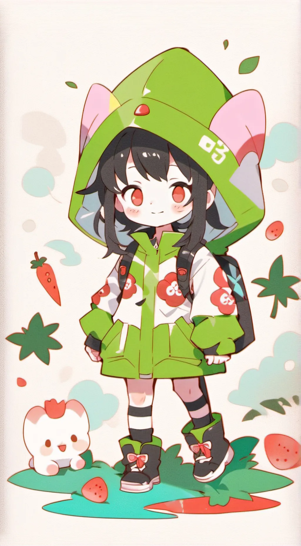 ai character: Muichiro+Yuqi background