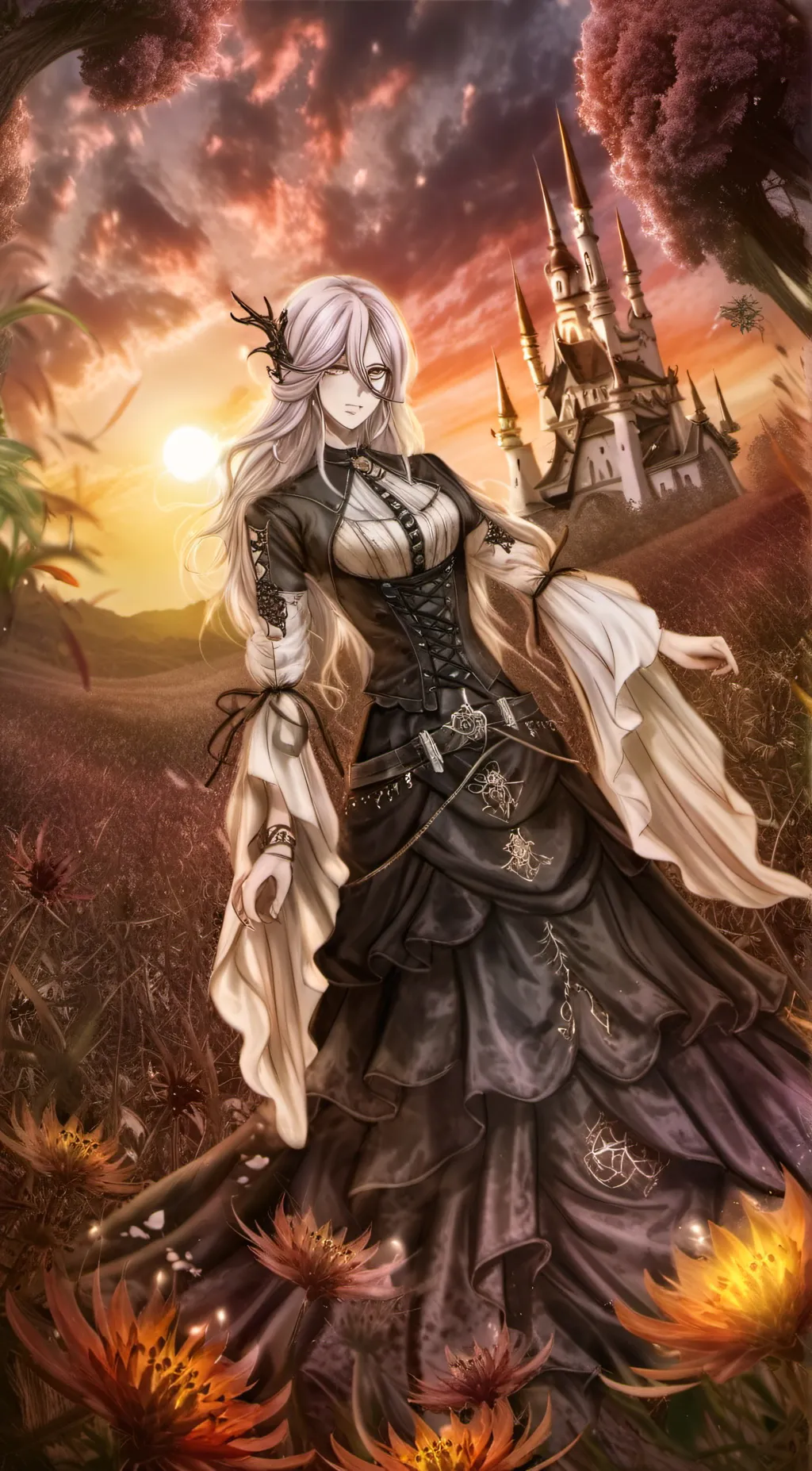 ai character: Hashiras background