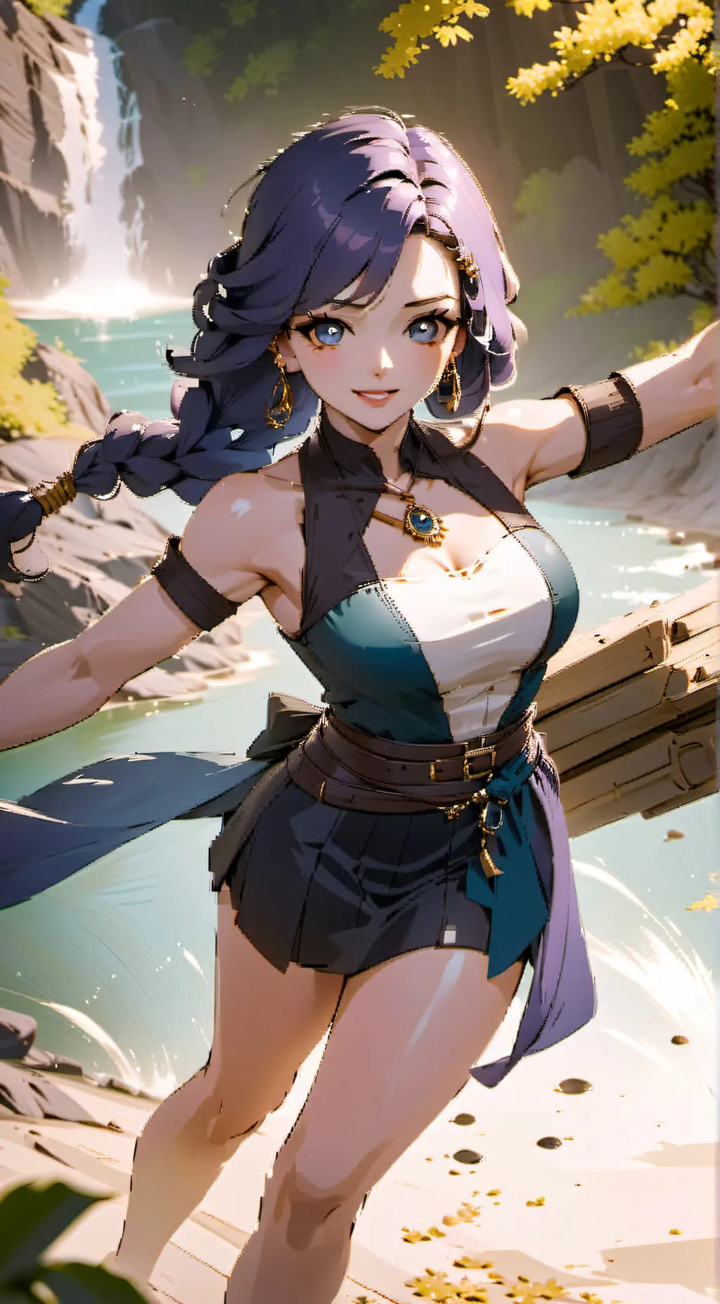 ai character: Nicki background