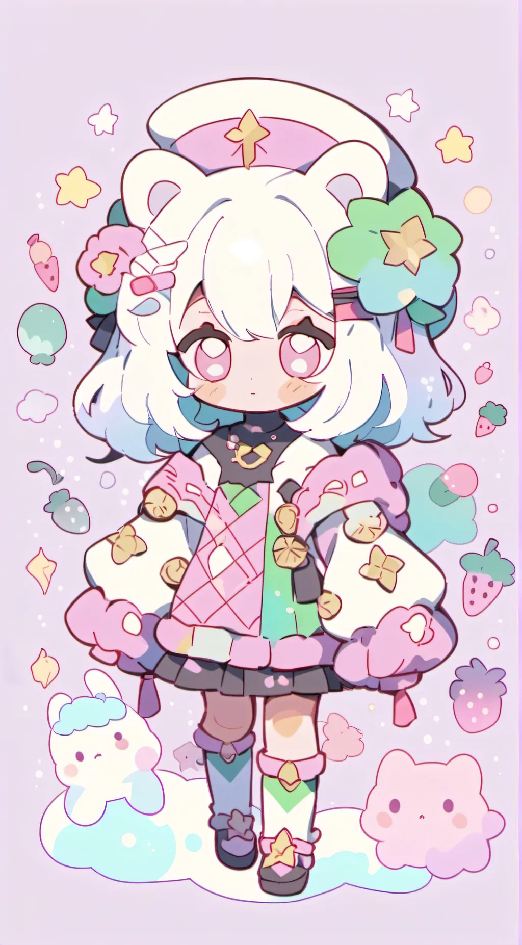 ai character: mini background
