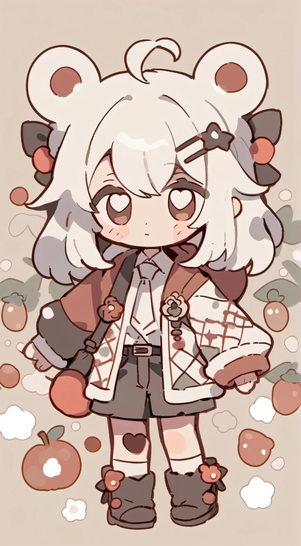 ai character: Flora background