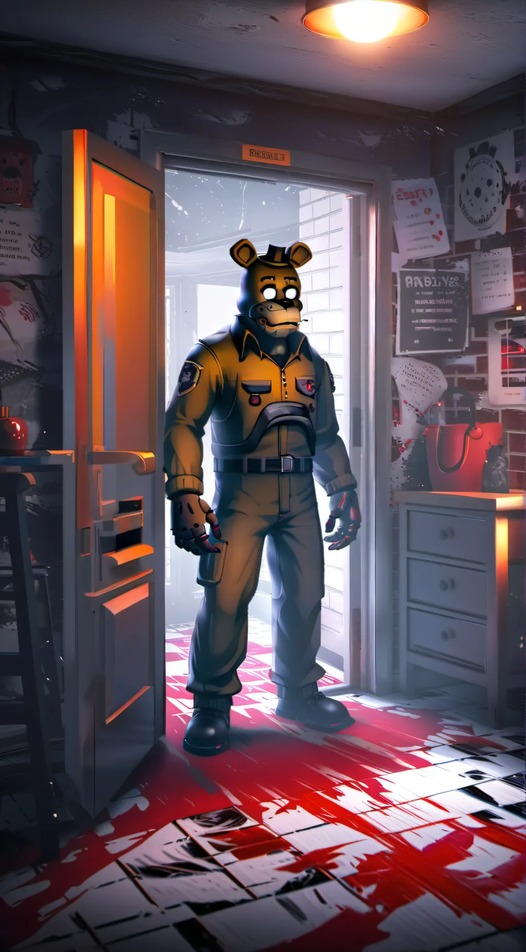 ai character: freddy background