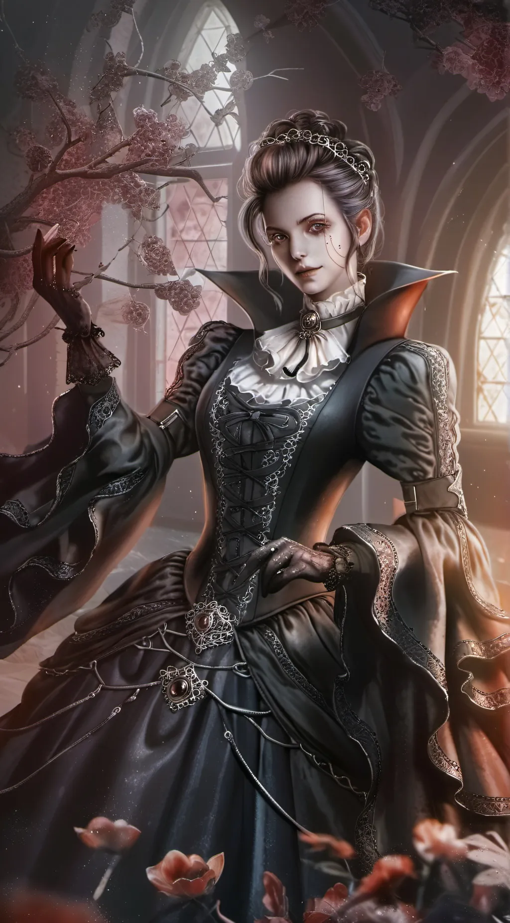 ai character: Gabriellee background